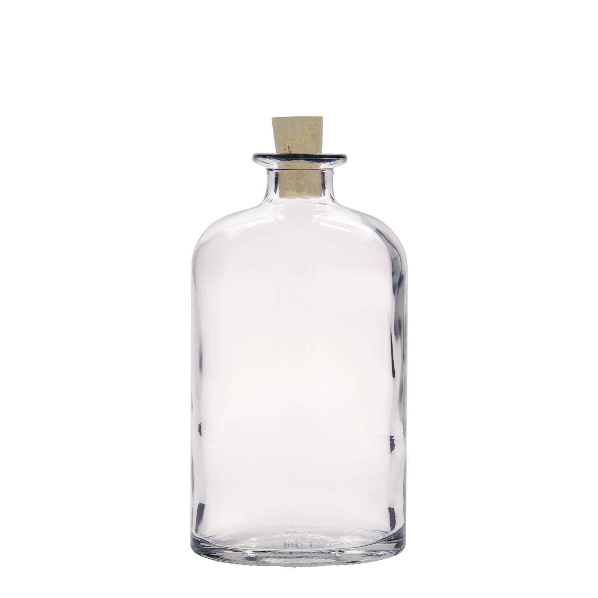 500 ml üvegpalack 'Dundee', ovális, nyak: parafa 500 ml üvegpalack 'Dundee', ovális, nyak: parafa