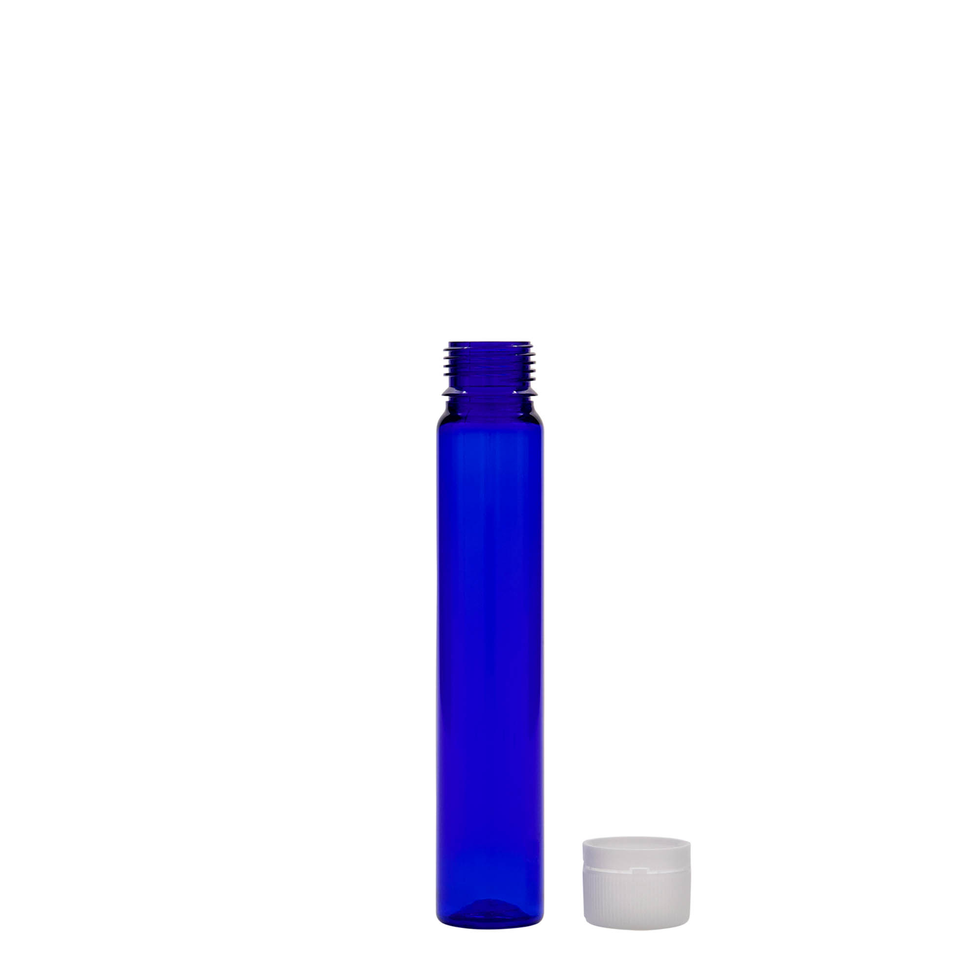 25 ml PET-cső, műanyag, királykék, nyílás: csavarzár 25 ml PET-cső, műanyag, királykék, nyílás: csavarzár