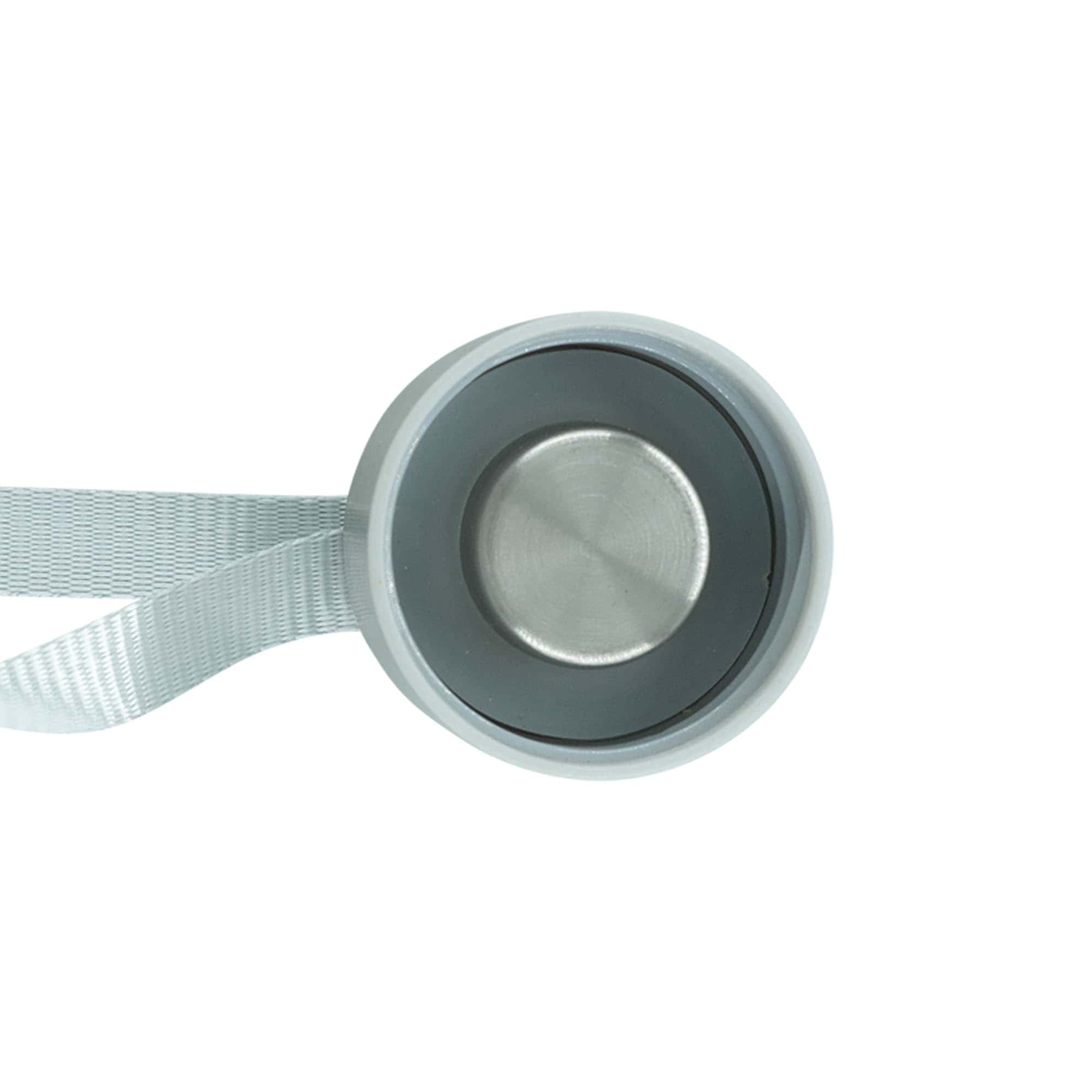 Csavaros fedél 'Perseus' szalaggal, fém, ezüst Csavaros fedél 'Perseus' szalaggal, fém, ezüst