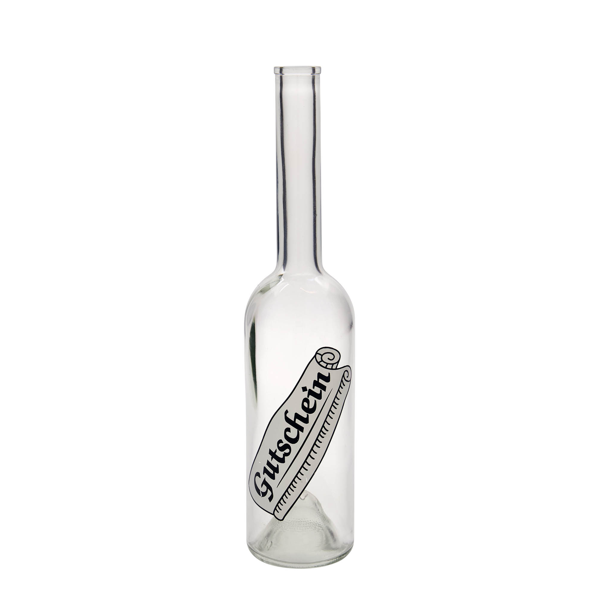 500 ml üvegpalack 'Opera', motívum: utalvány, nyílás: parafa 500 ml üvegpalack 'Opera', motívum: utalvány, nyílás: parafa