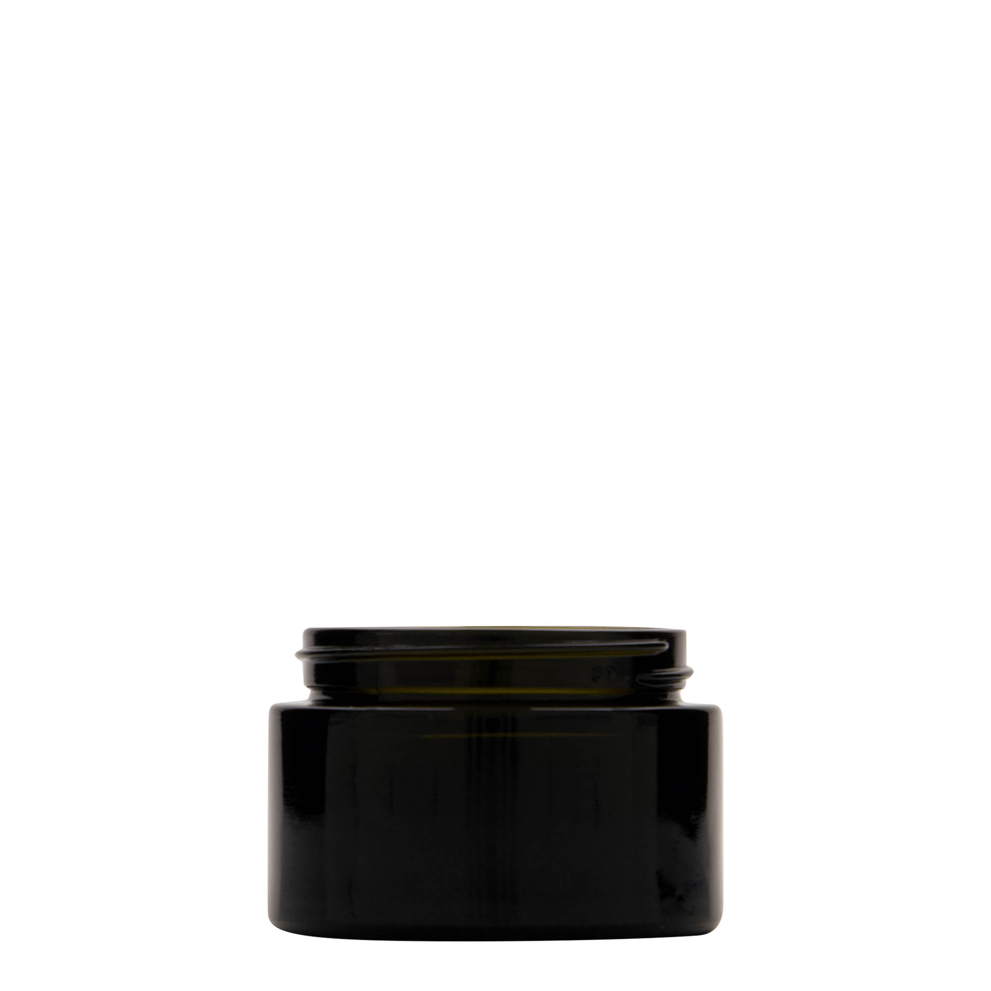 50 ml újrahasznosított tégely 'Floria', üveg, antikzöld, nyakméret: 58/400 50 ml újrahasznosított tégely 'Floria', üveg, antikzöld, nyakméret: 58/400