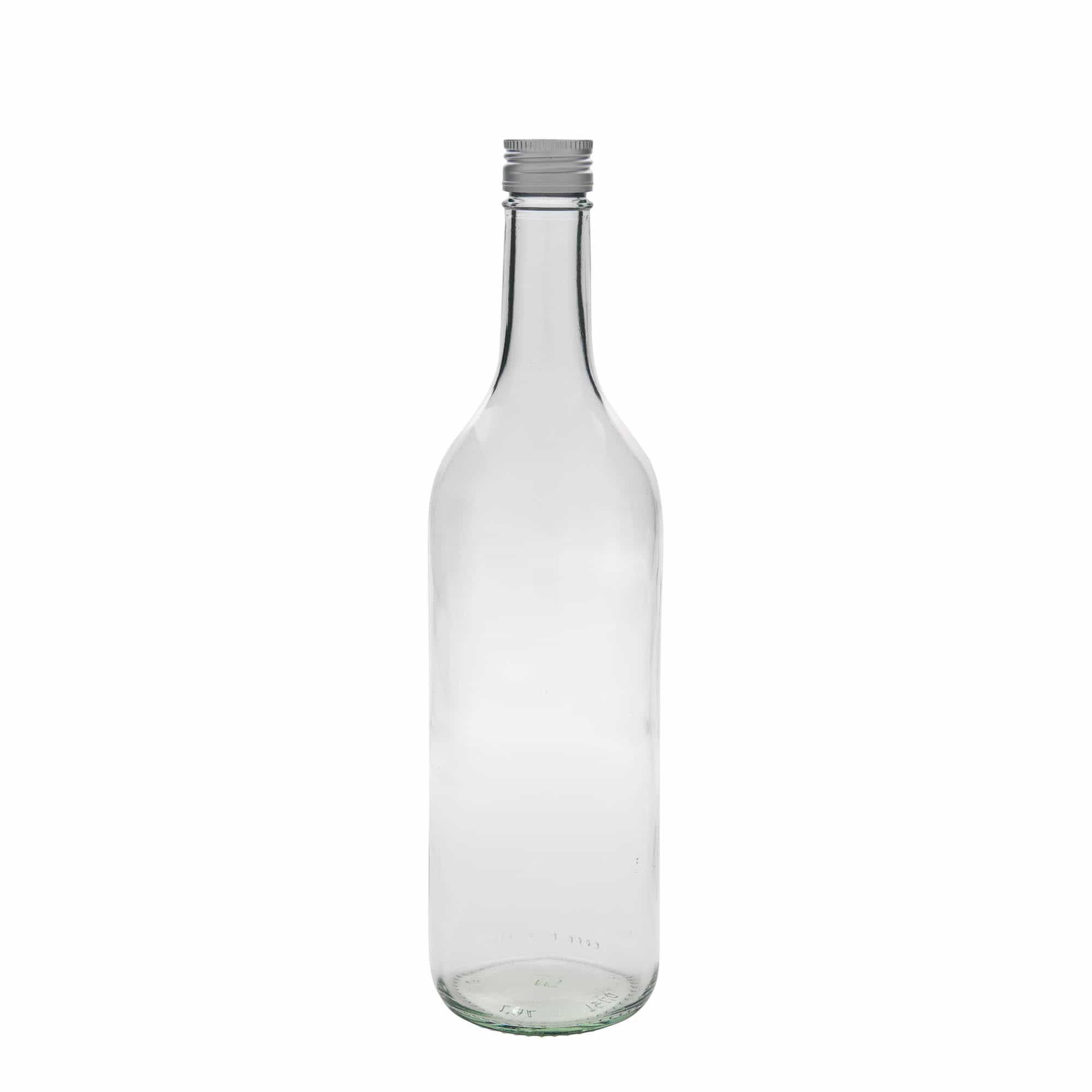 750 ml üvegpalack 'Bordeaux', nyak: PP 28