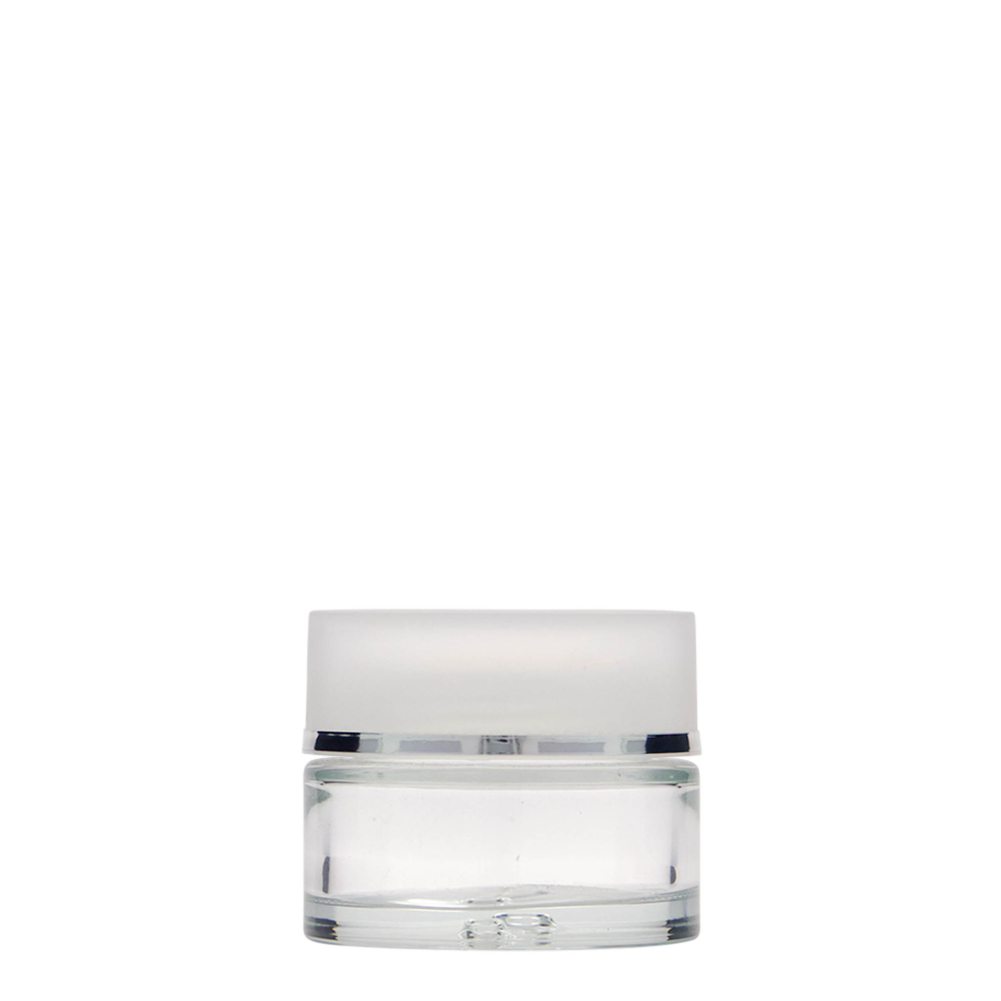 30 ml tégely 'Clear Edition', üveg, nyílás: csavarzár