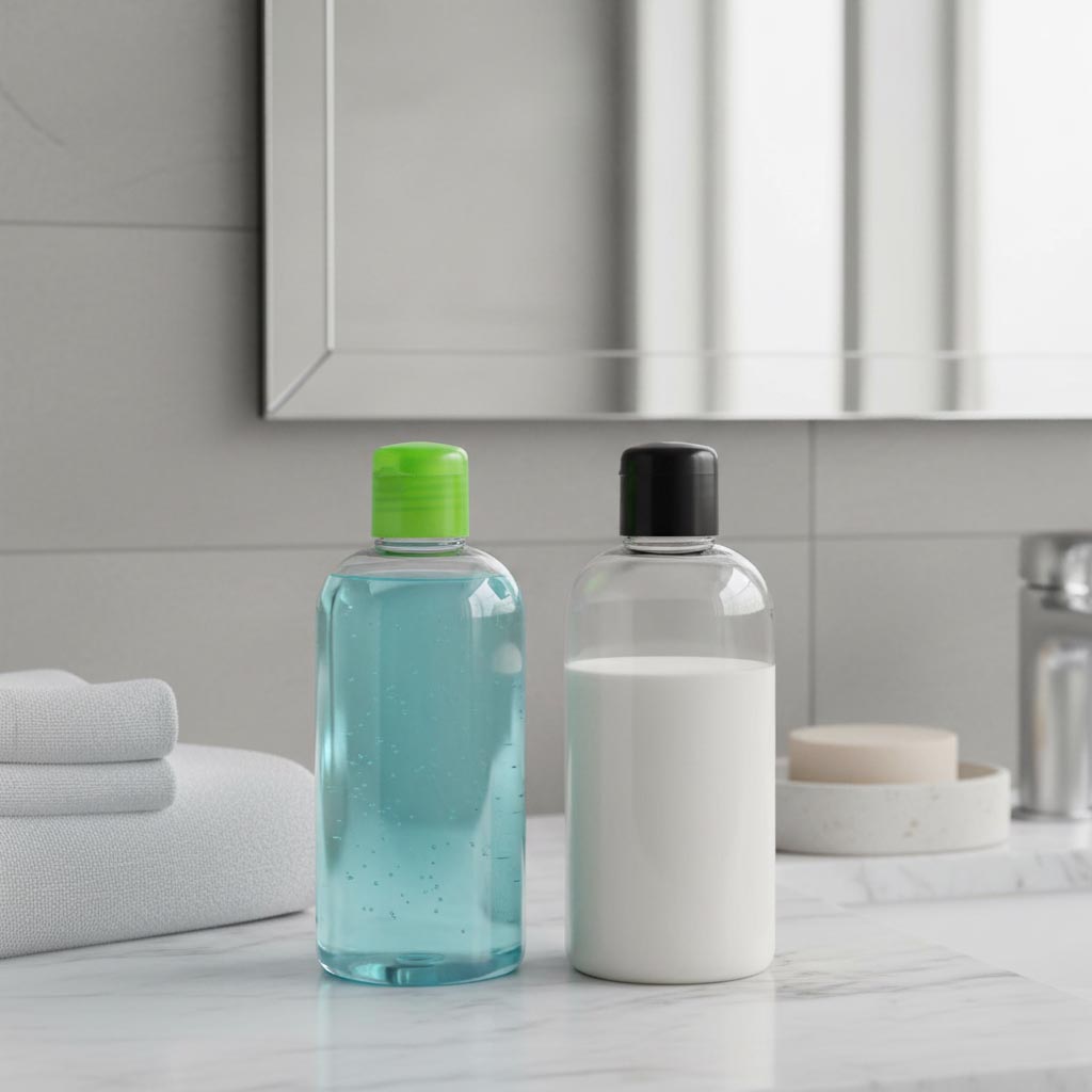 Csavarzár injekciós betéttel, PP műanyag, fekete, nyílásra: 24/410