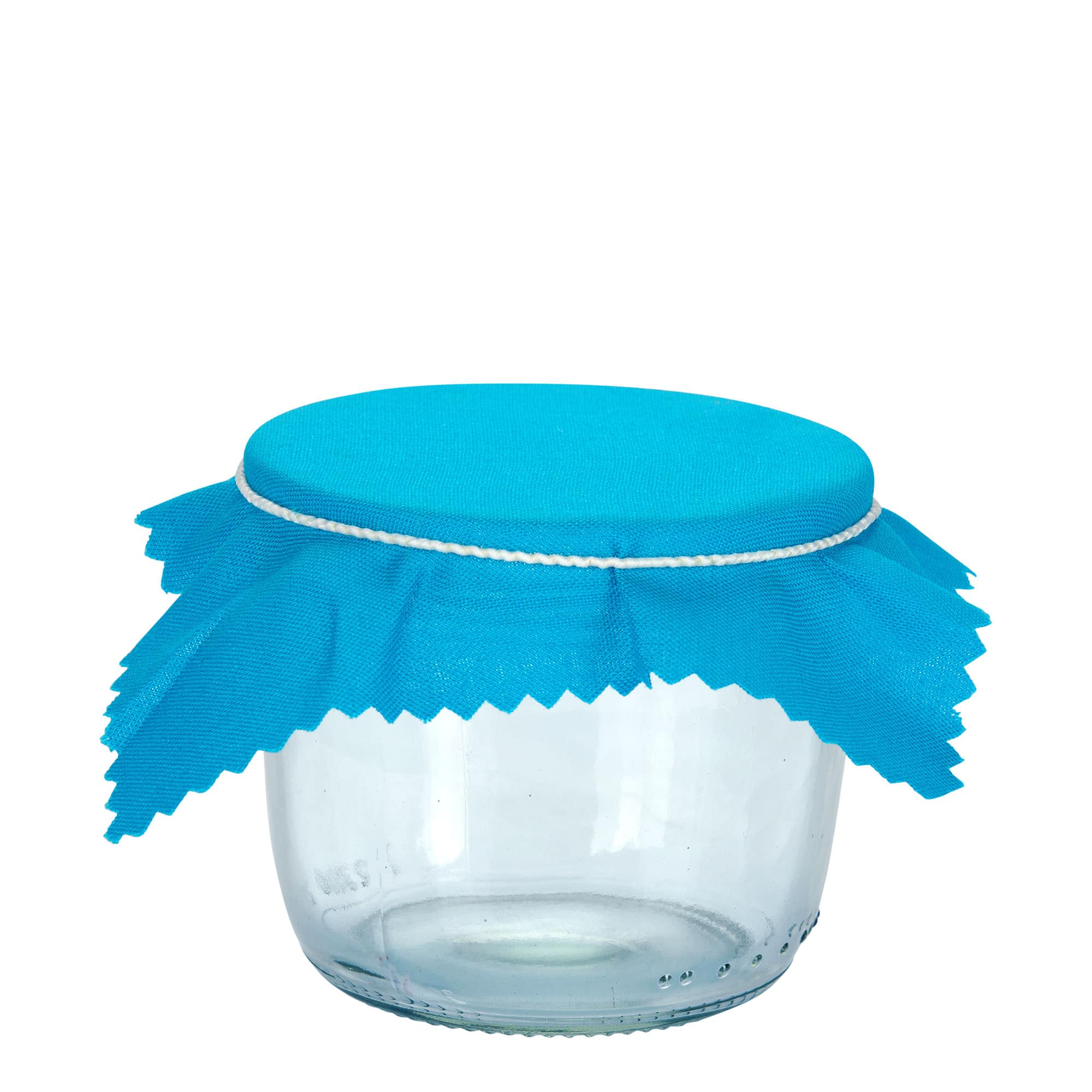 Szövetfedő 12x12, négyzet alakú, textil, petrolkék, nyílás: TO38-TO53