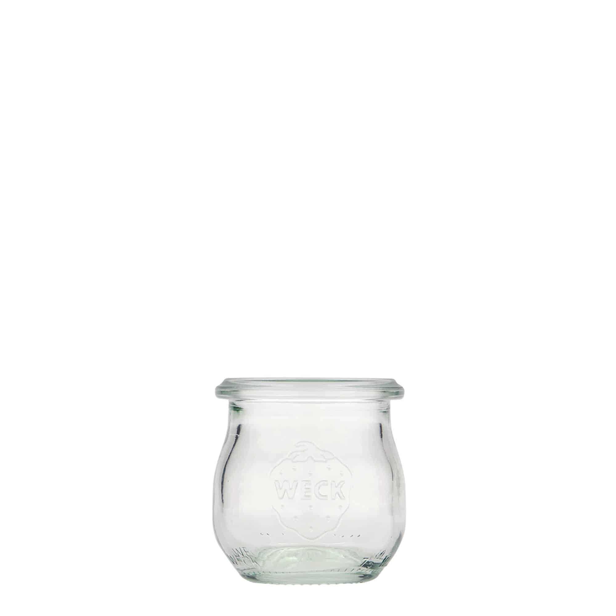 75 ml WECK-tulipánüveg, száj: kerek perem