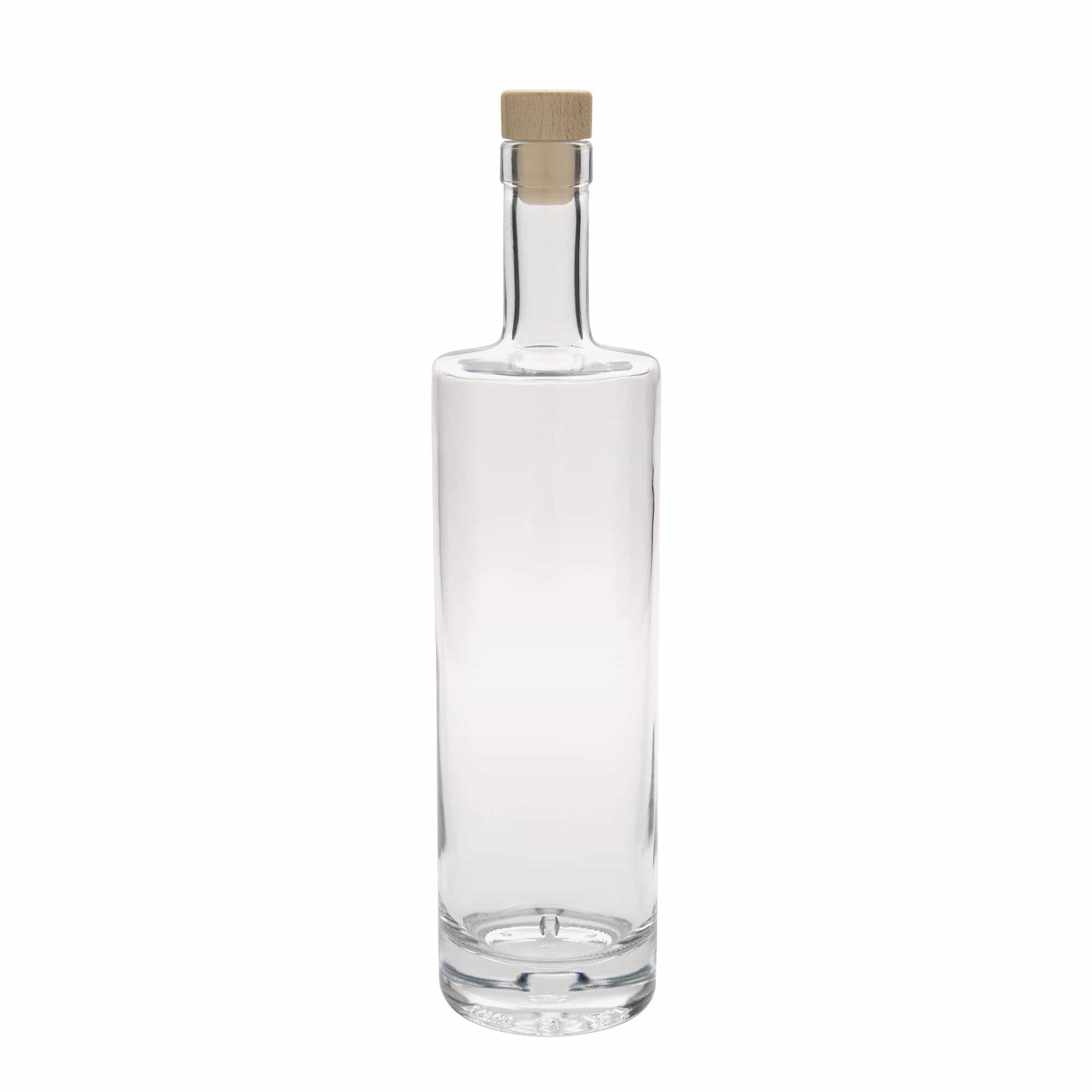 700 ml üveges palack 'Titano', nyílás: parafa