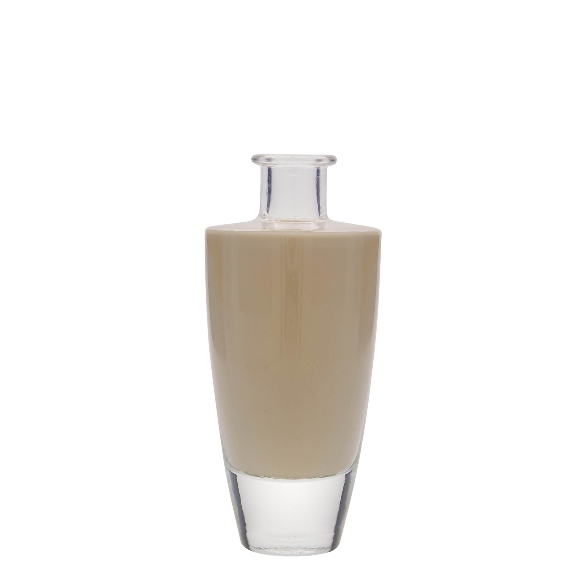 200 ml üvegpalack 'Vanessa', ovális, nyílás: parafa