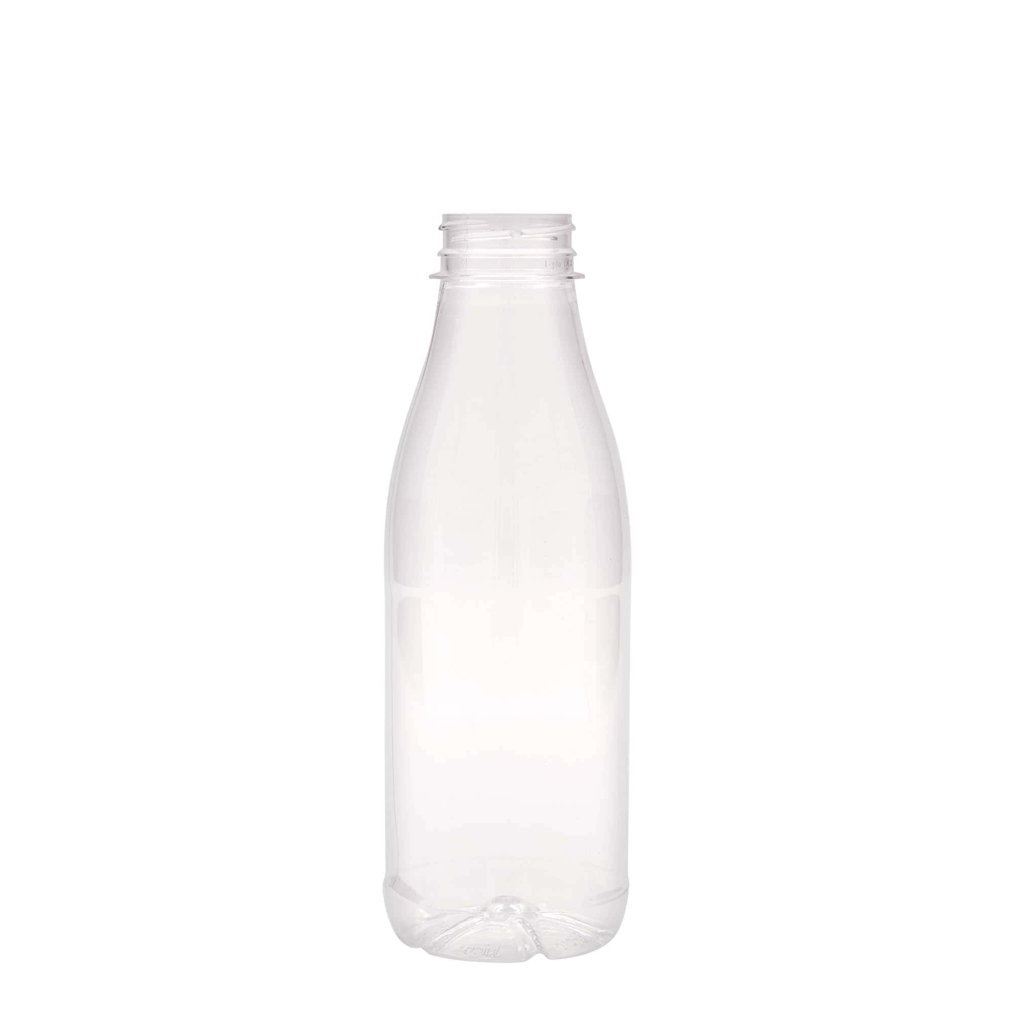 500 ml PET-palack 'Tej és gyümölcslé', műanyag, nyakátmérő: 38 mm