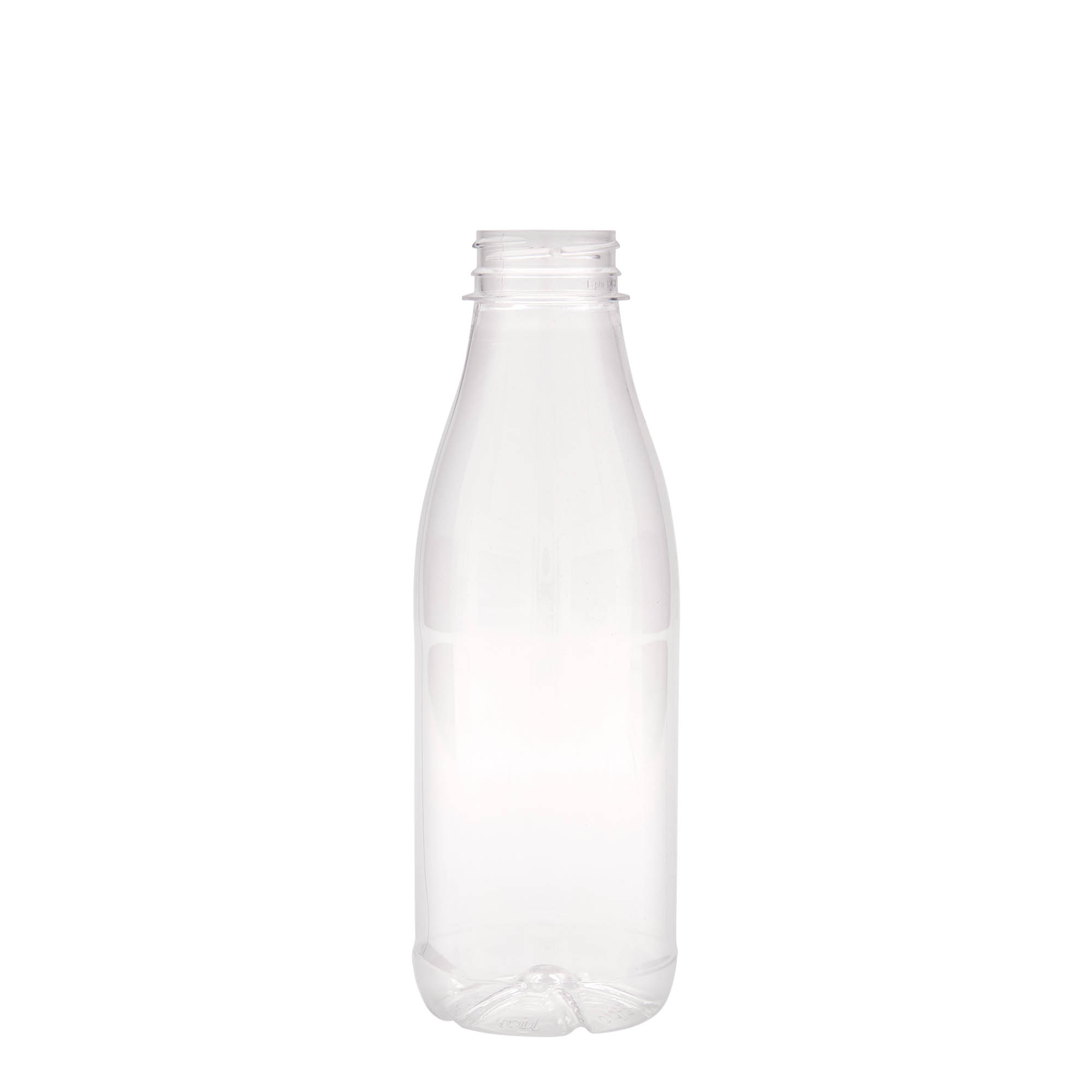 500 ml PET-palack 'Tej és gyümölcslé', műanyag, nyakátmérő: 38 mm