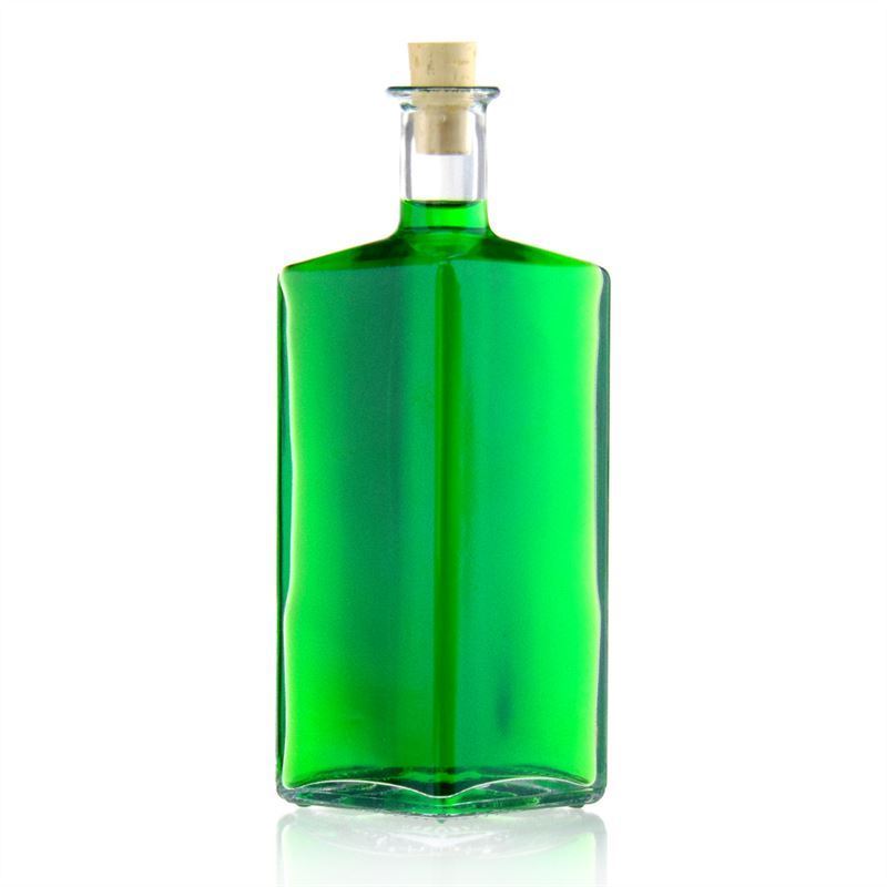 500 ml üvegpalack 'Riva', rombusz alakú, nyílás: parafa 500 ml üvegpalack 'Riva', rombusz alakú, nyílás: parafa