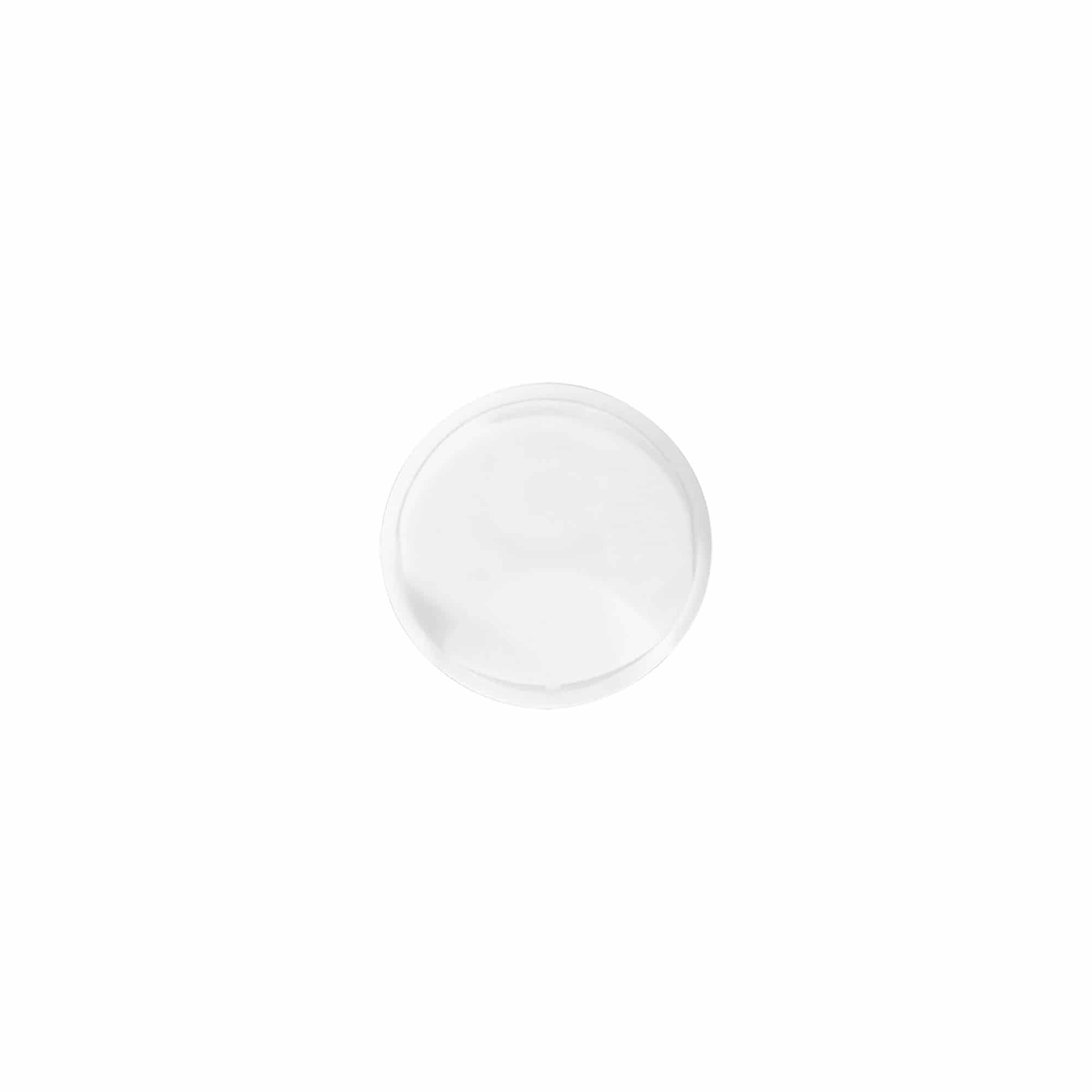Csavaros kupak Disc Top, PP-műanyag, fehér, a következő szájnyíláshoz: 24/410