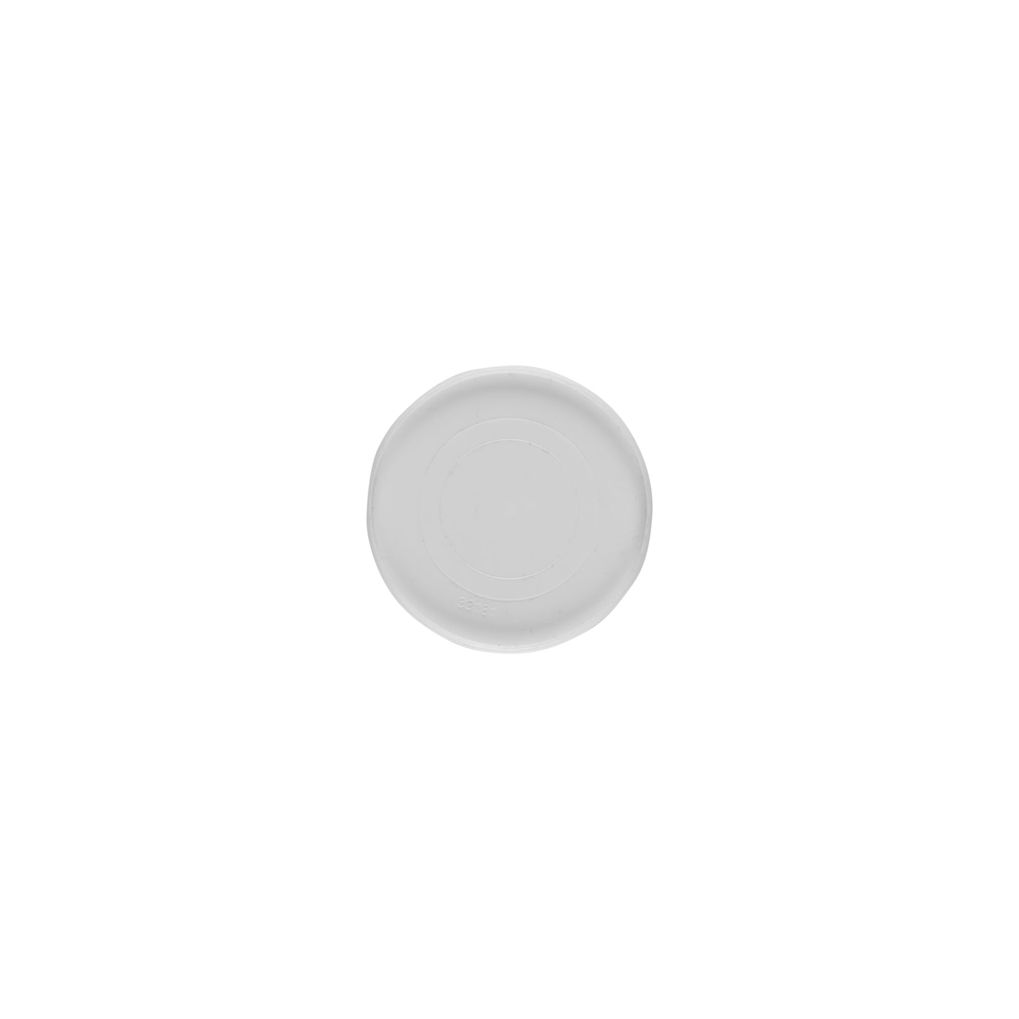 Fedőlap 50 ml-es 'Bianca' számára, PP műanyag, fehér Fedőlap 50 ml-es 'Bianca' számára, PP műanyag, fehér