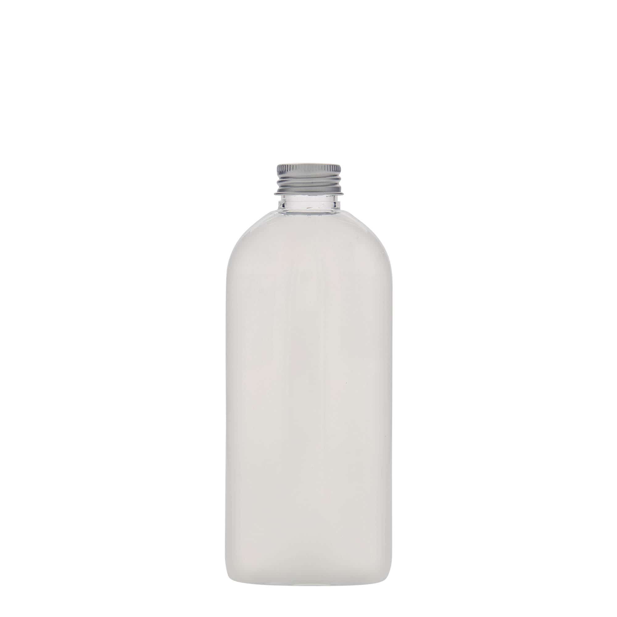 250 ml PET-palack 'Iris', ovális, műanyag, nyakméret: 24/410