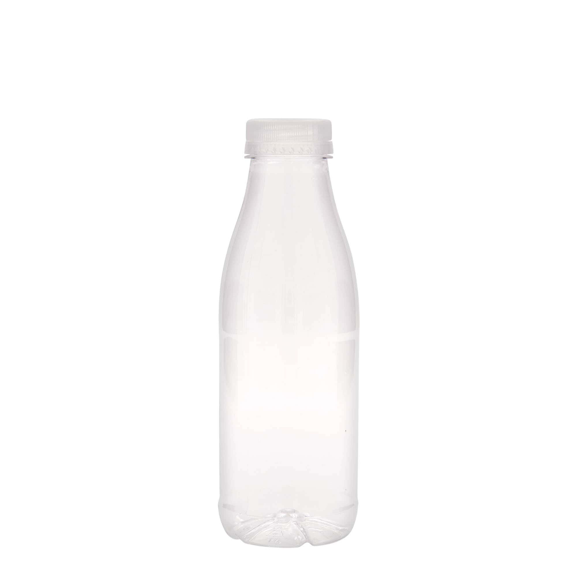 500 ml PET-palack 'Tej és gyümölcslé', műanyag, nyakátmérő: 38 mm