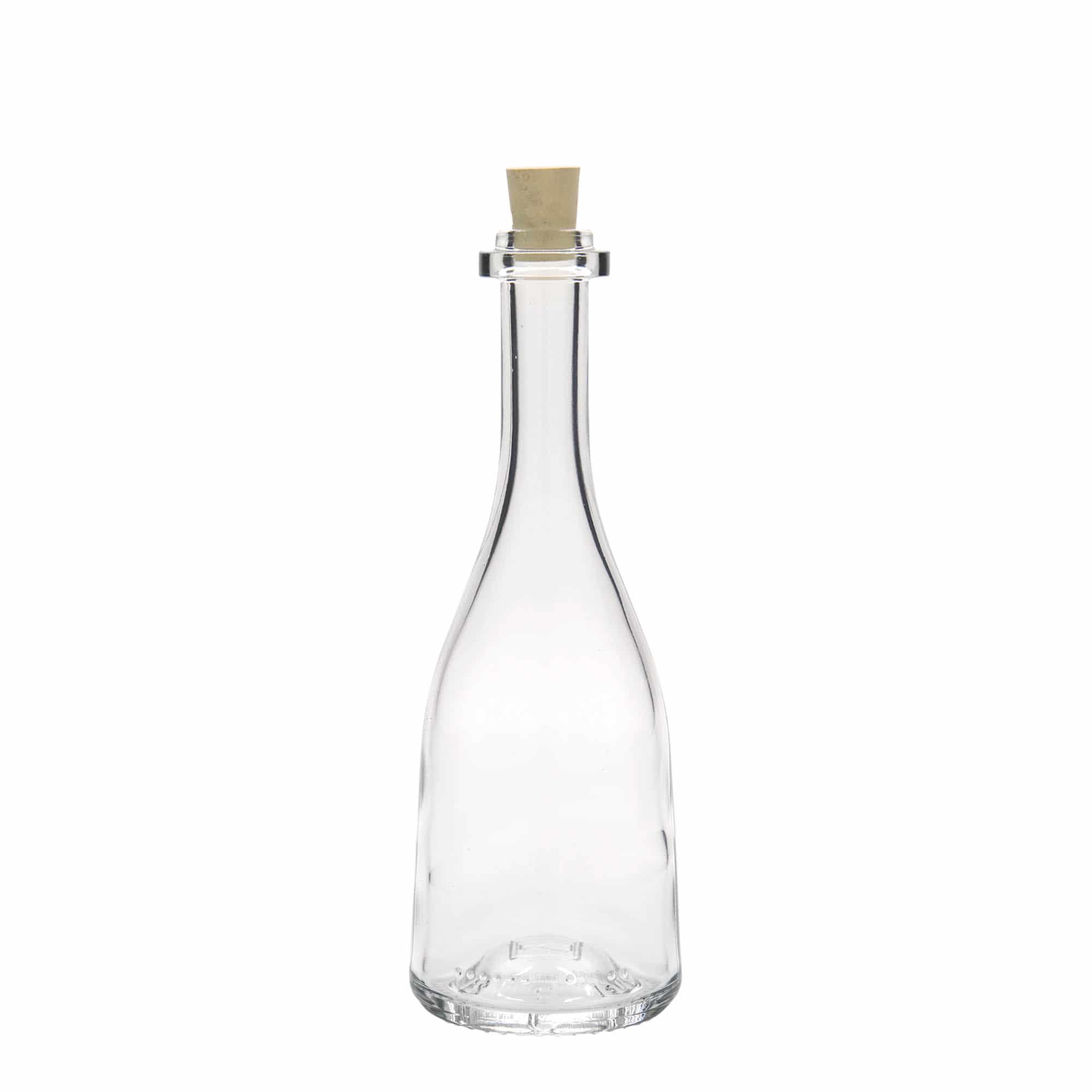 200 ml-es üvegpalack 'Rustica', szájnyílás: parafadugó