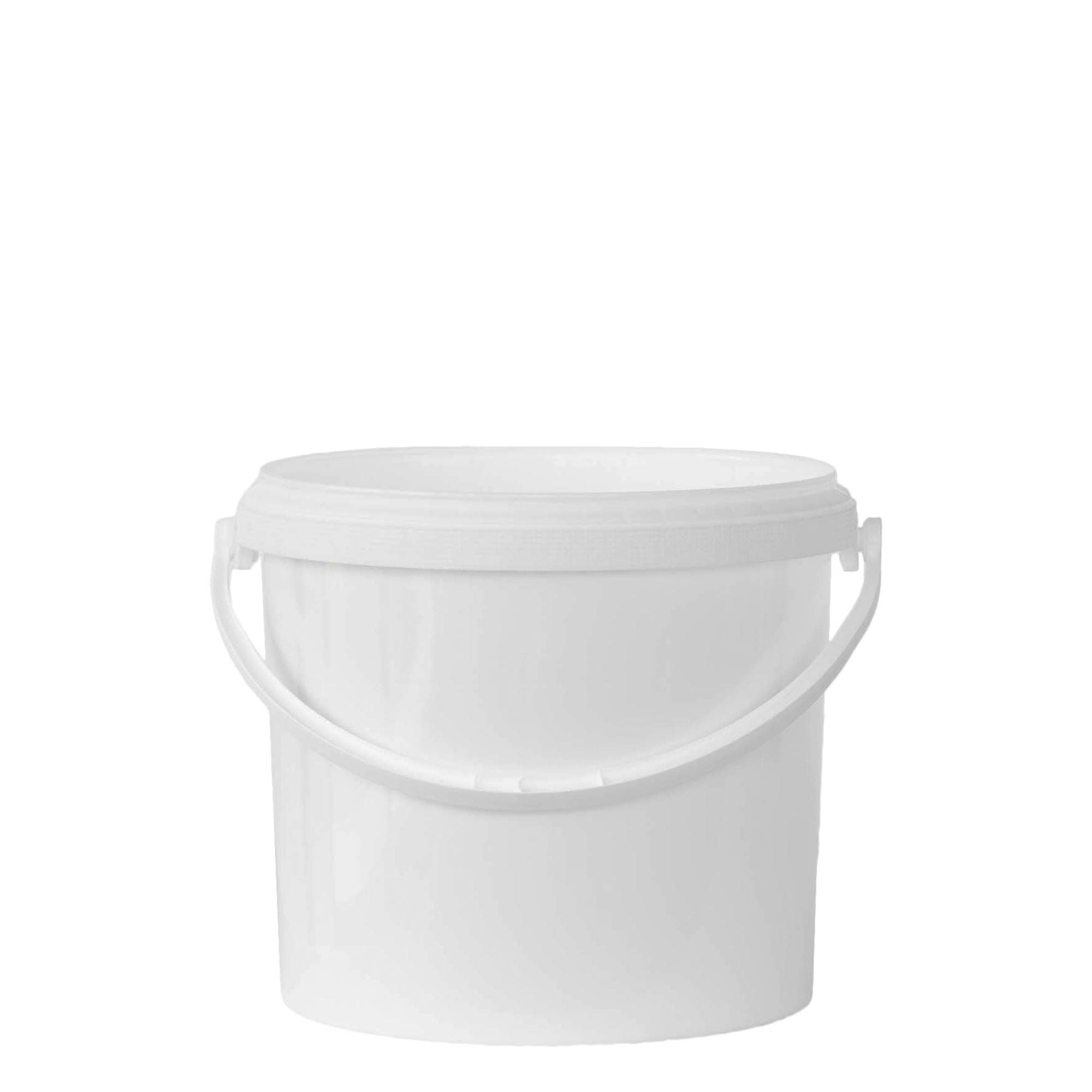 5 l vödör, PP-műanyag, fehér