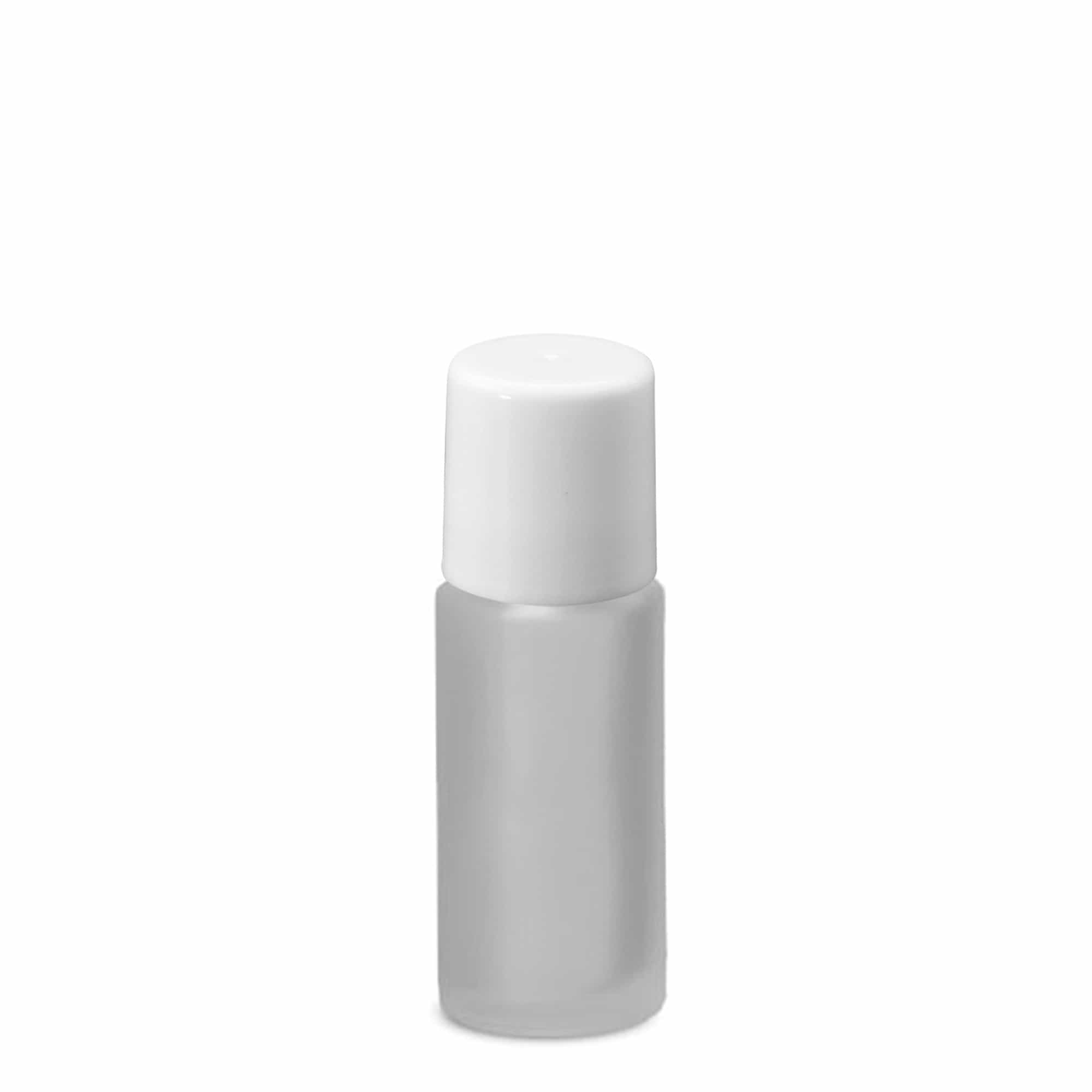 50 ml roll-on üveg, üveg, jegesített, nyílás: csavarzár