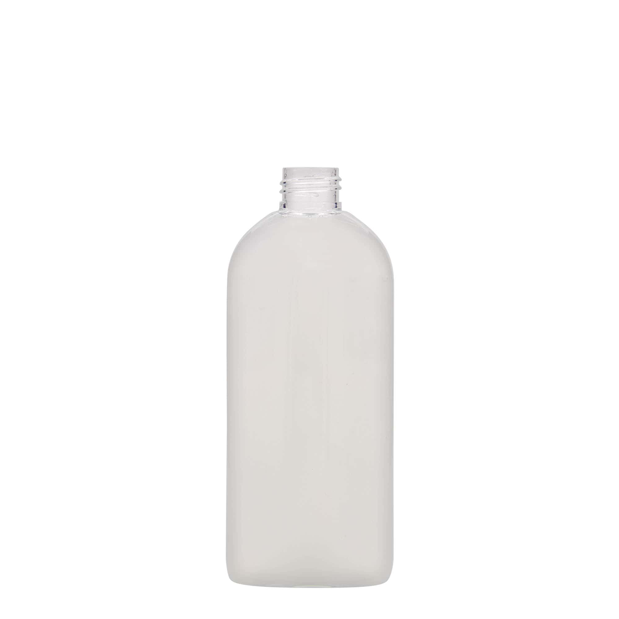 250 ml PET-palack 'Iris', ovális, műanyag, nyakméret: 24/410