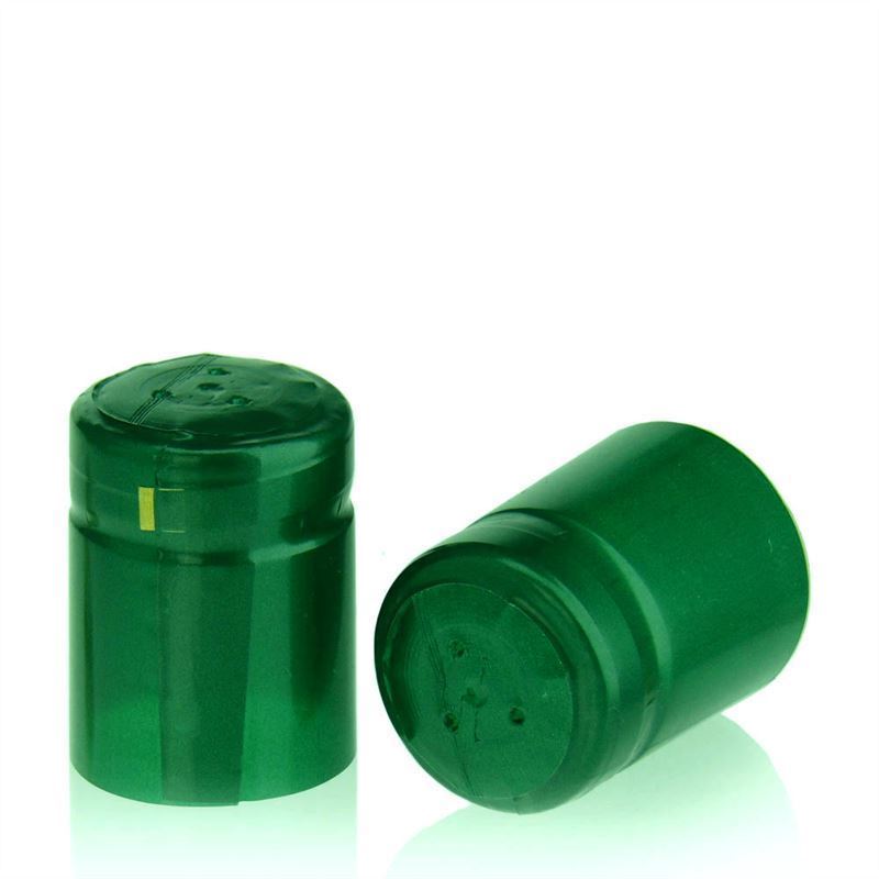 Zsugorkapszula 32x41, PVC-műanyag, smaragdzöld