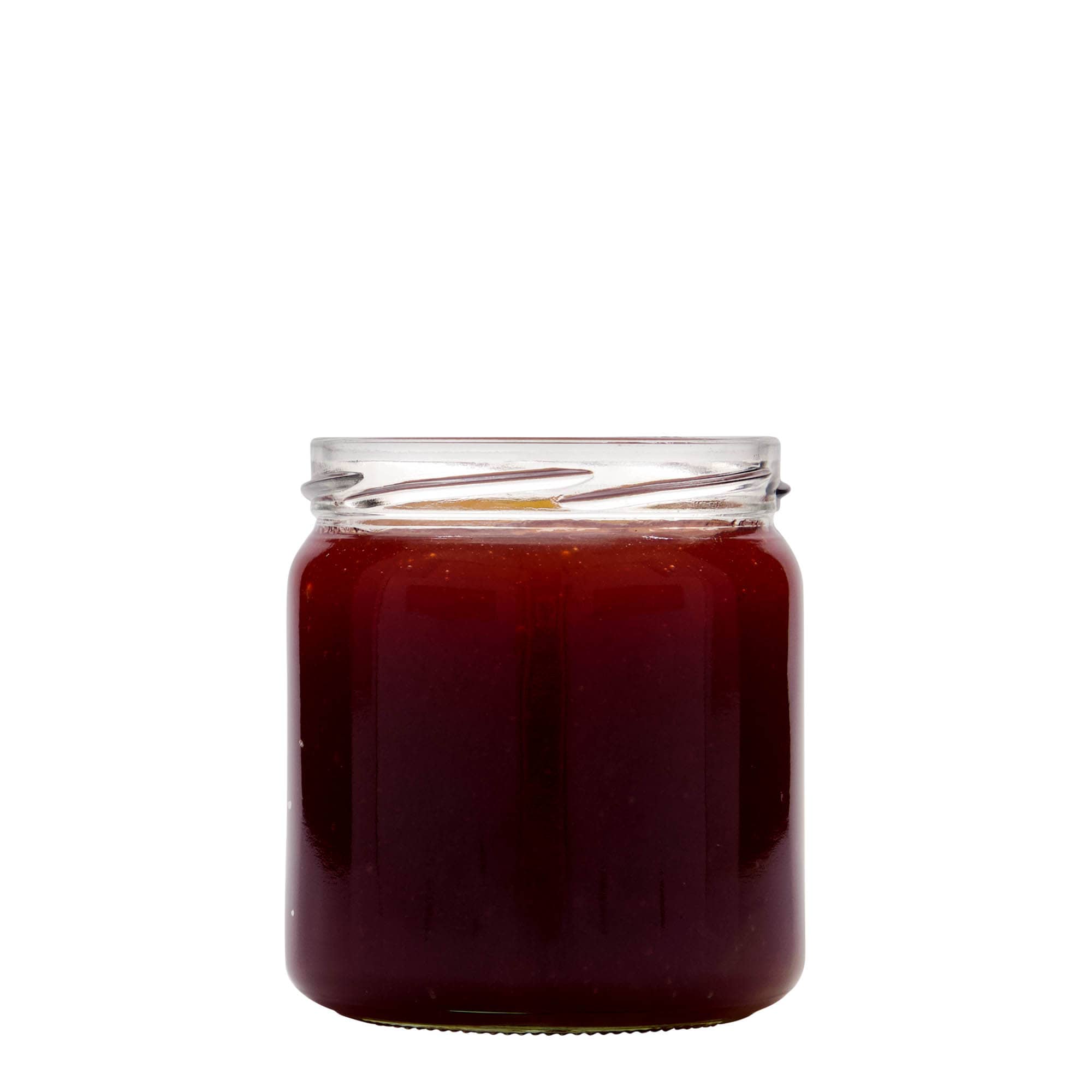 408 ml kerek üveg, nyílás: csavaros záródás (TO 82)