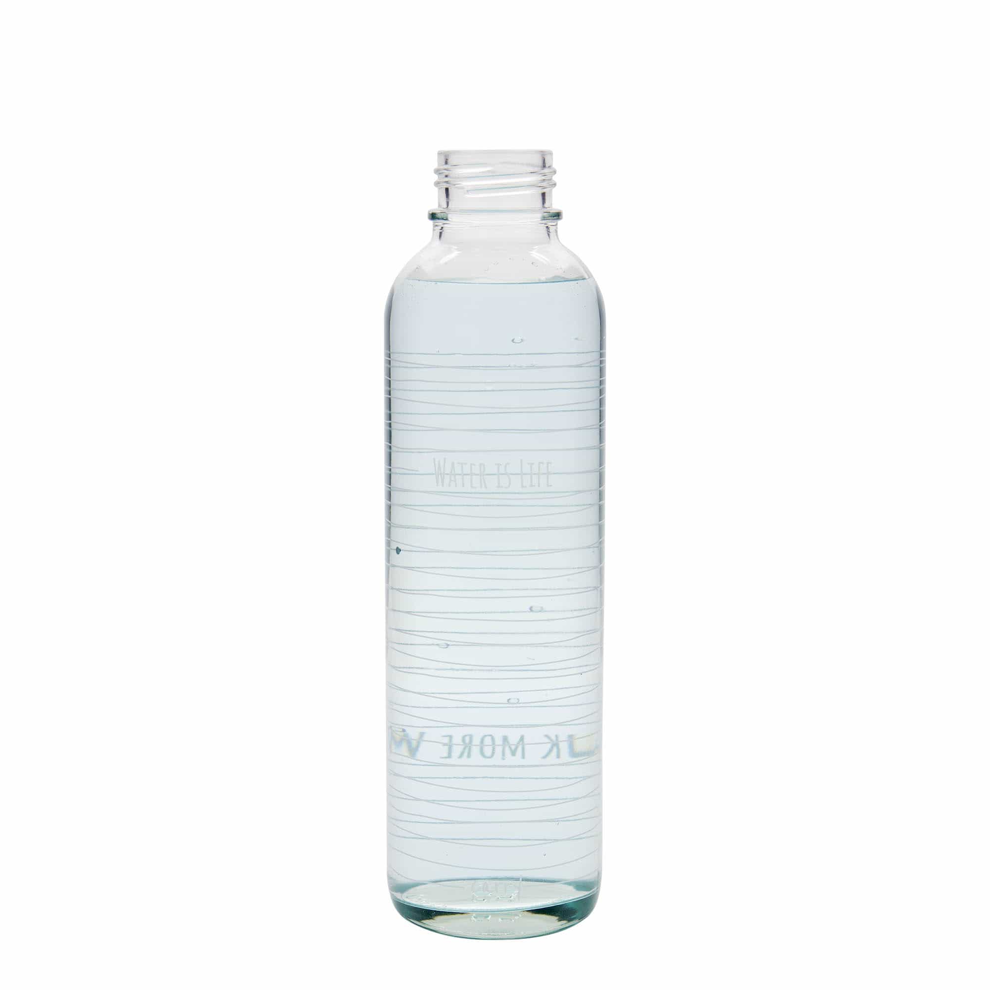 700 ml ivópalack CARRY Bottle 'Water is Life', nyílás: csavarzár