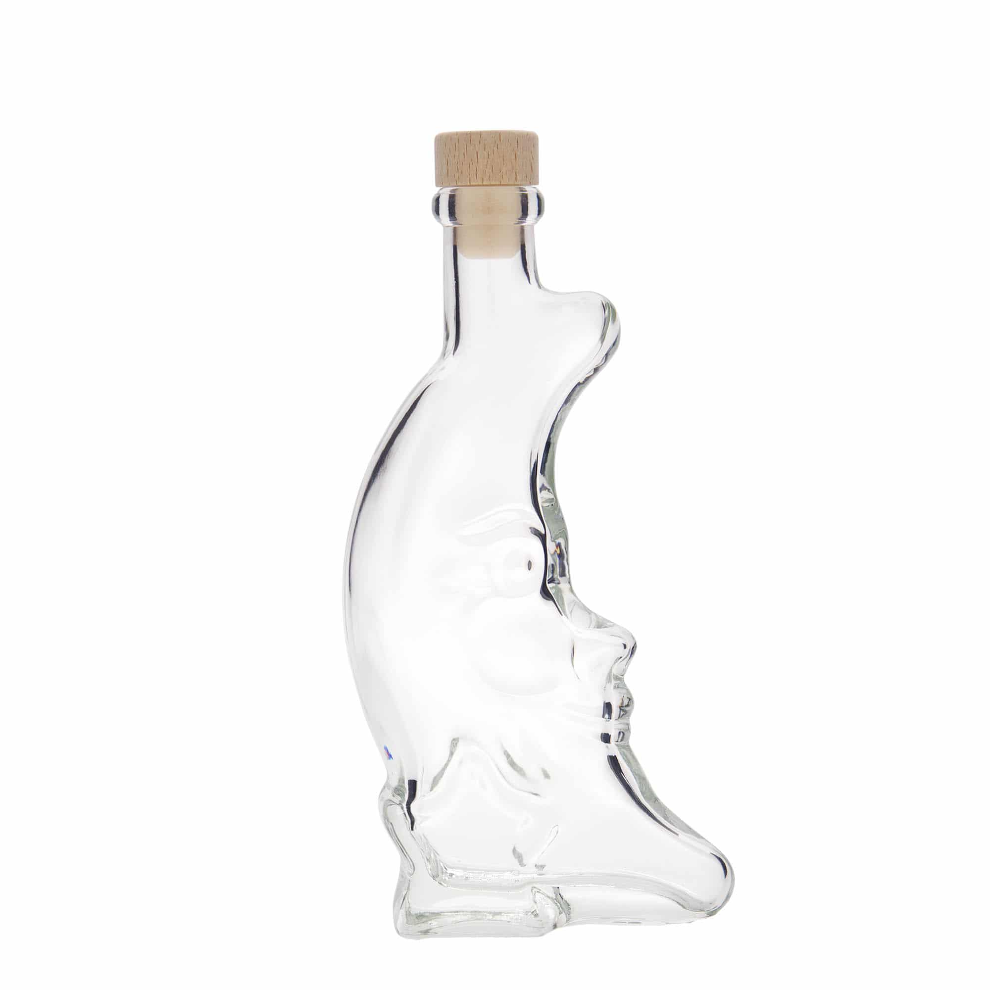 200 ml üvegpalack 'Hold', nyílás: parafa