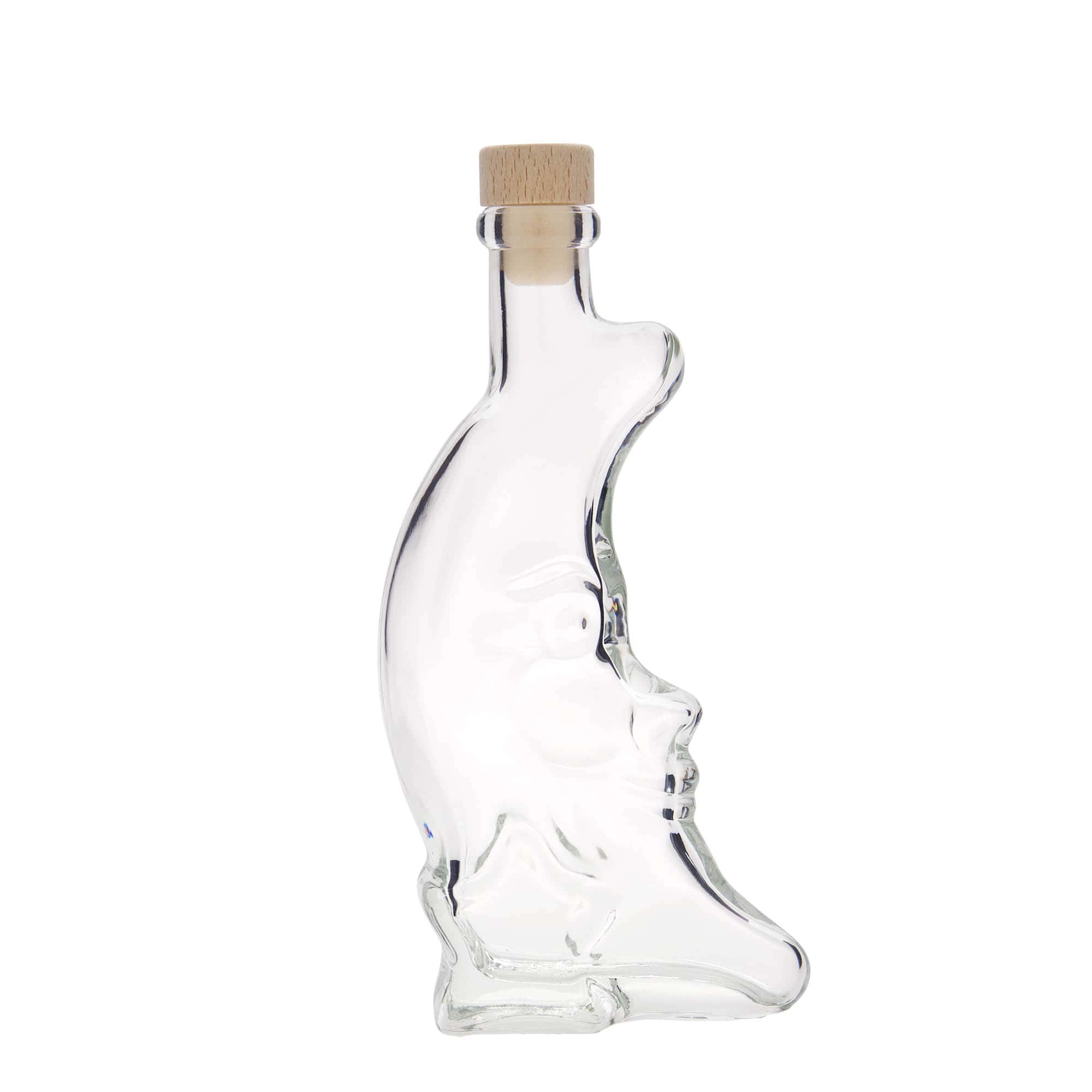 200 ml üvegpalack 'Hold', nyílás: parafa