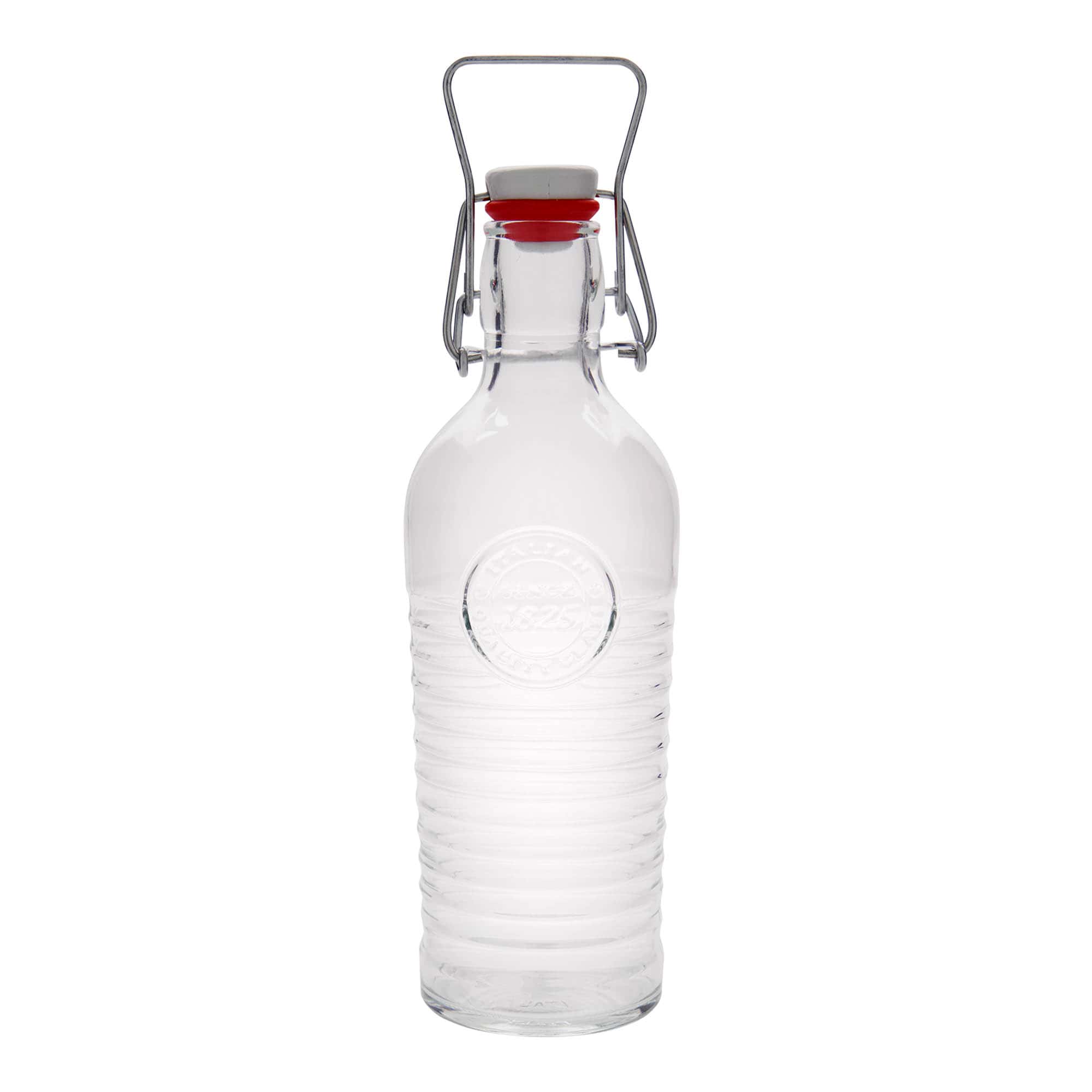 750 ml üvegpalack 'Officina 1825', nyílás: patentzár