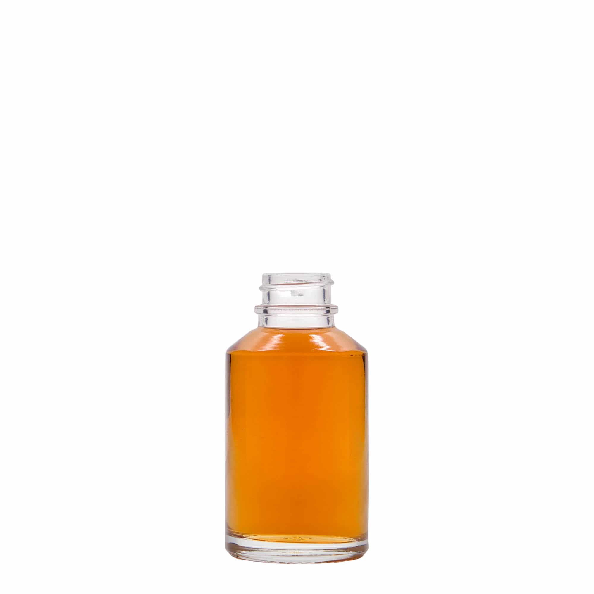 50 ml üvegpalack 'Hella', nyílás: GPI 22