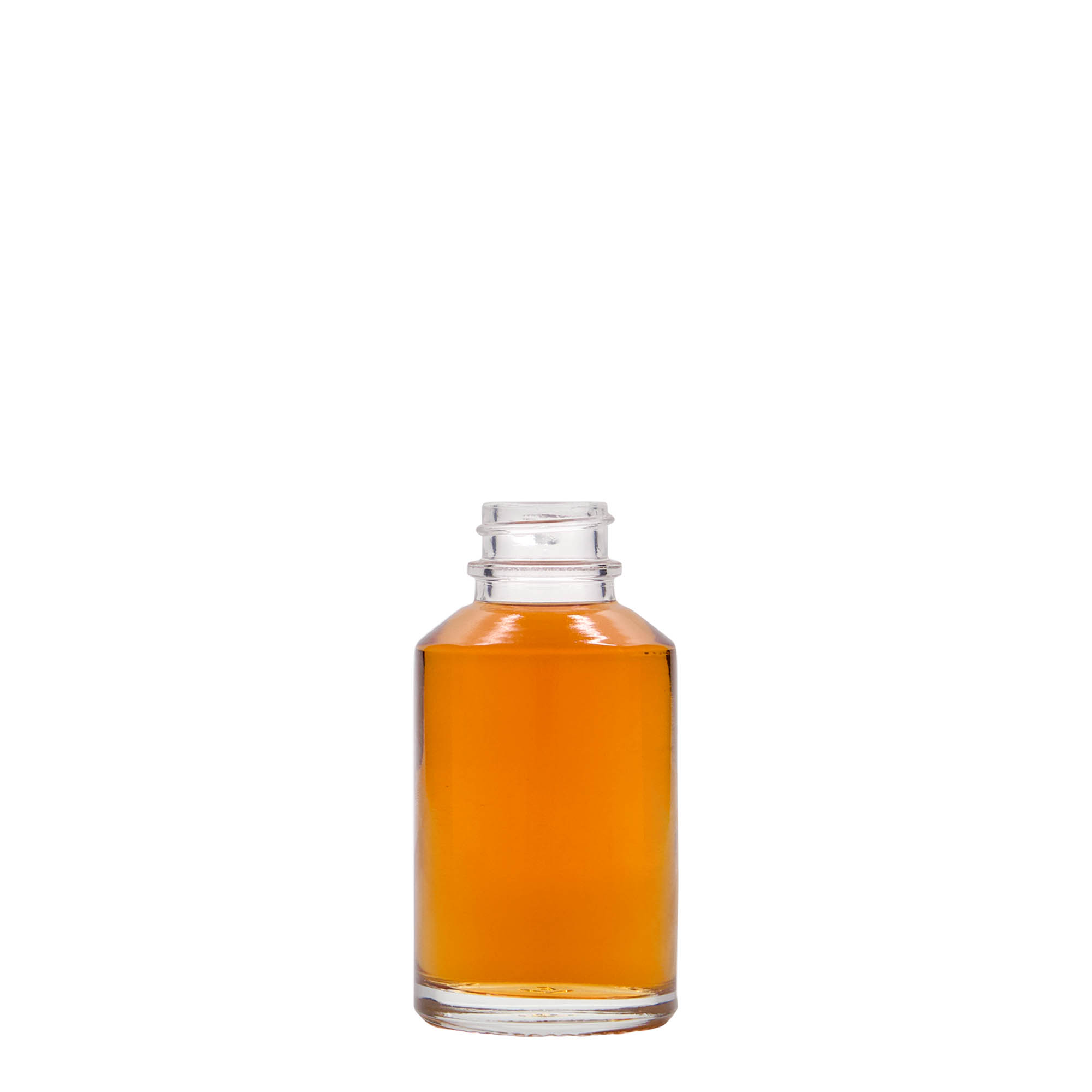 50 ml üvegpalack 'Hella', nyílás: GPI 22