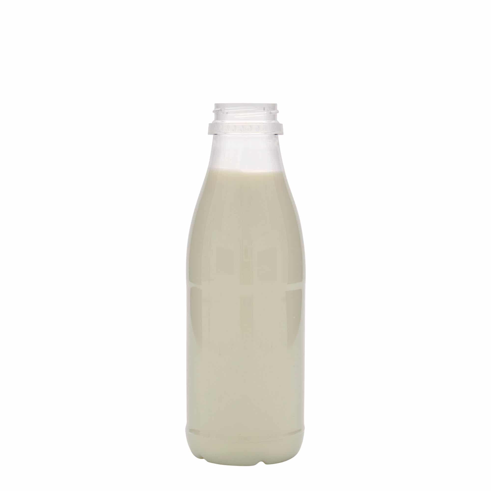 500 ml-es PET-palack 'Milk and Juice', műanyag, szájnyílás: 38 mm