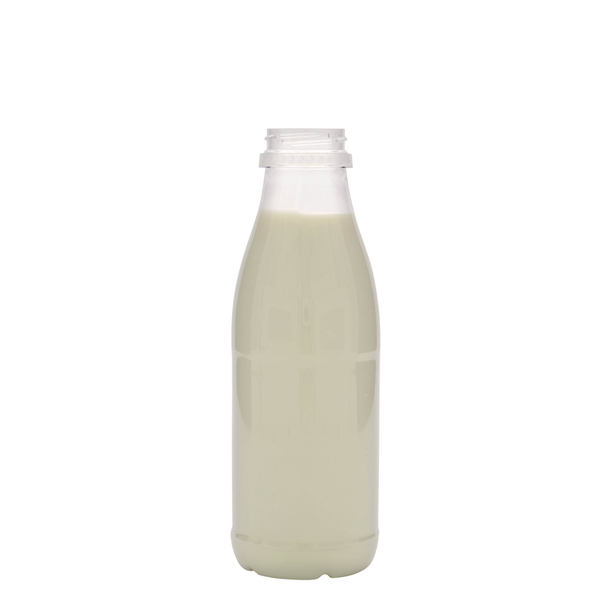 500 ml PET-palack 'Tej és gyümölcslé', műanyag, nyakátmérő: 38 mm
