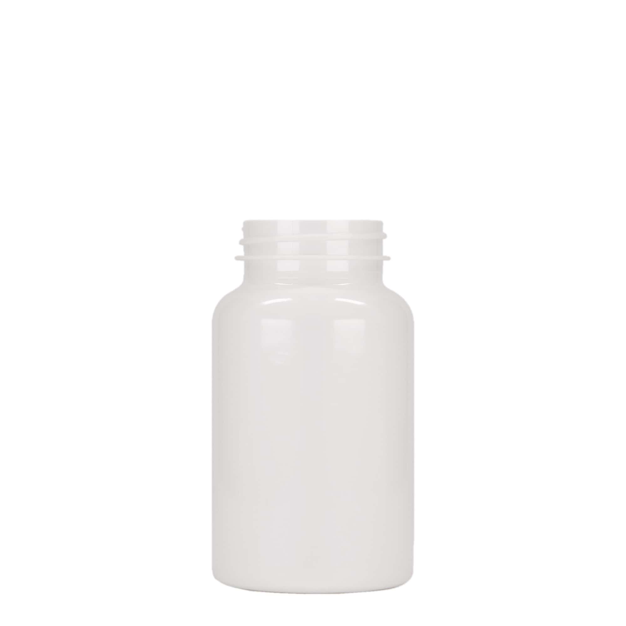 200 ml PET-palack, műanyag, fehér, nyílás: 45/400