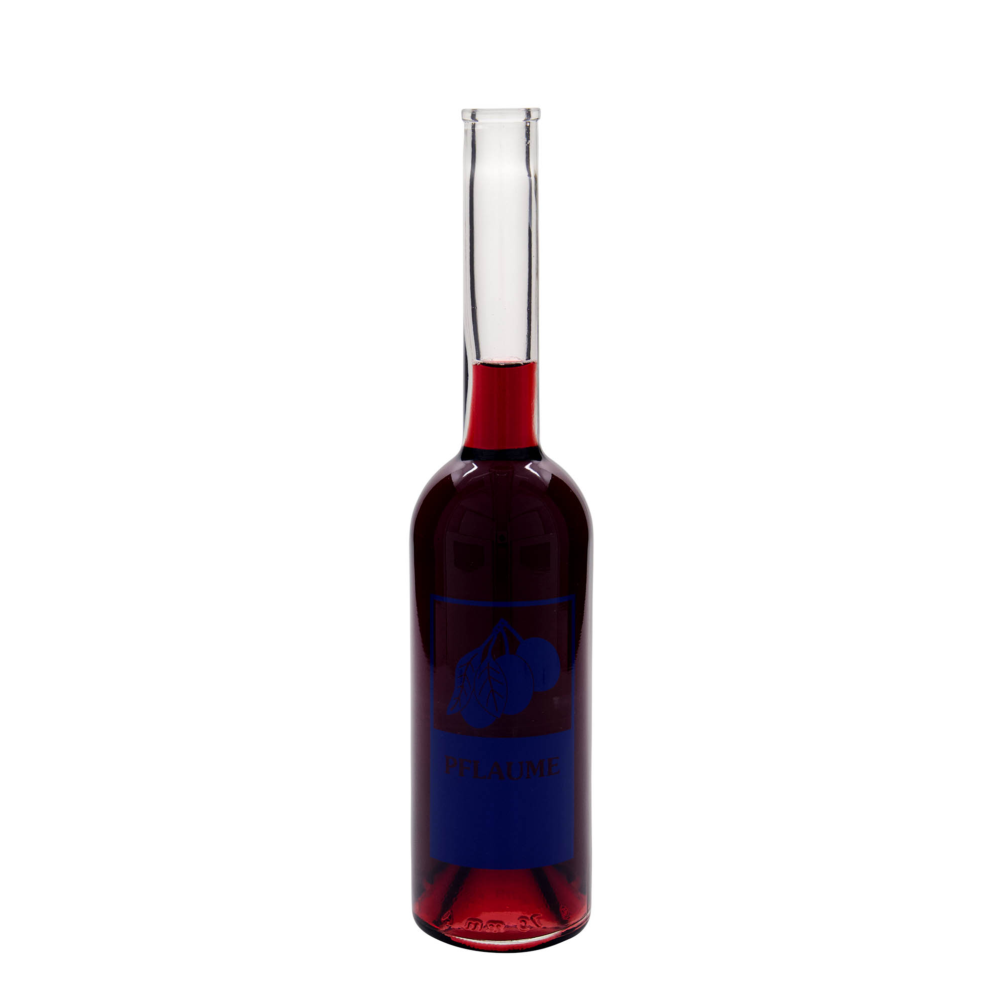 500 ml üvegpalack 'Opera', motívum: szilva, nyílás: parafa 500 ml üvegpalack 'Opera', motívum: szilva, nyílás: parafa