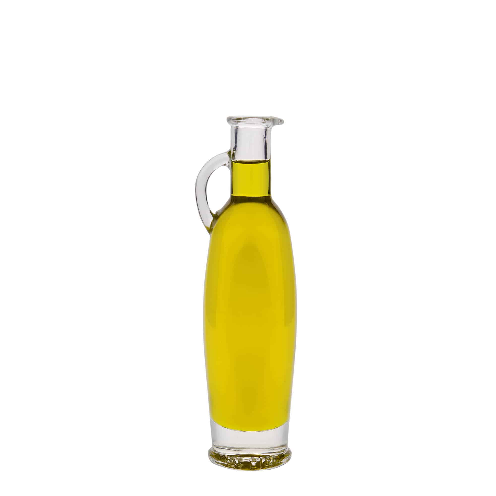 100 ml üvegpalack 'Eleganta', ovális, nyílás: parafa