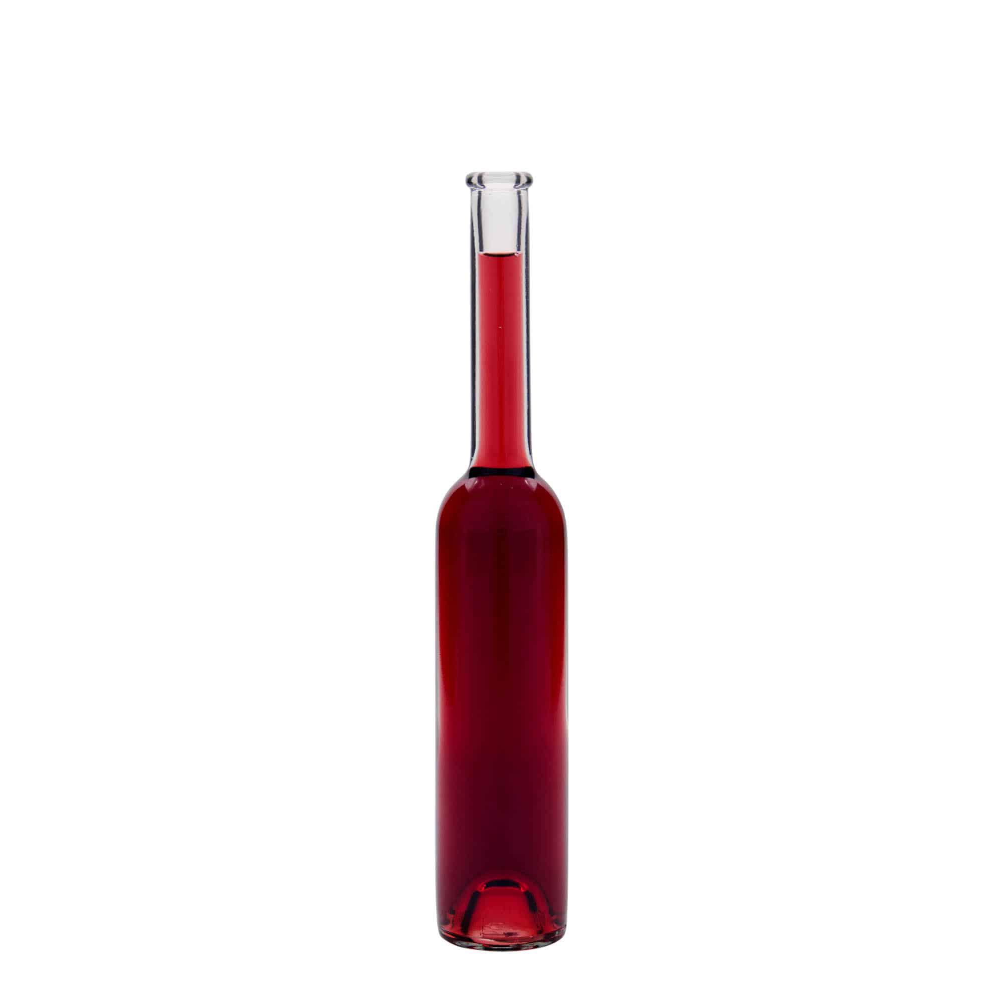 100 ml-es üvegpalack 'Platina', szájnyílás: parafadugó