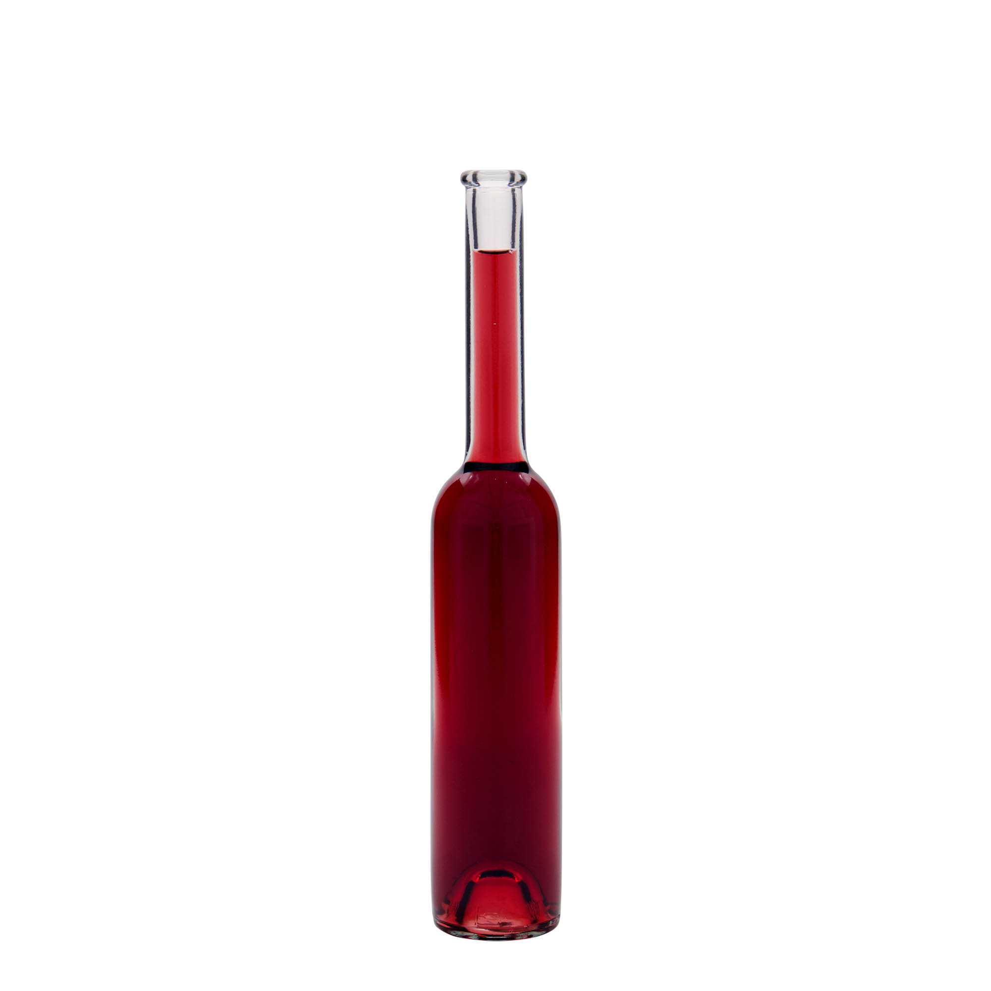 100 ml-es üvegpalack 'Platina', szájnyílás: parafadugó