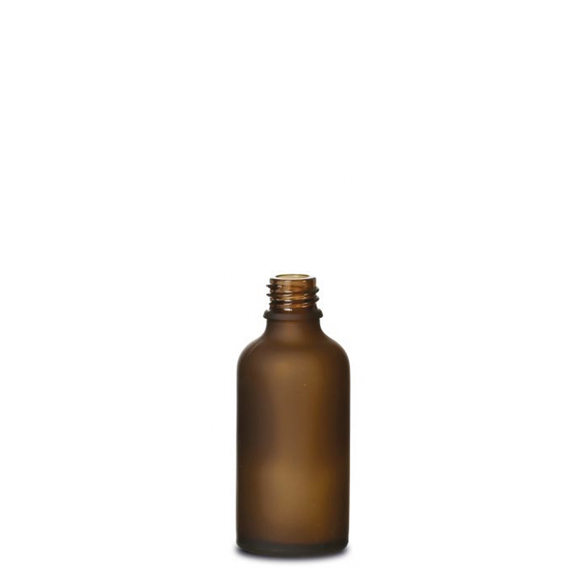 50 ml orvosi üveg, barna mattított, nyílás: DIN 18 50 ml orvosi üveg, barna mattított, nyílás: DIN 18