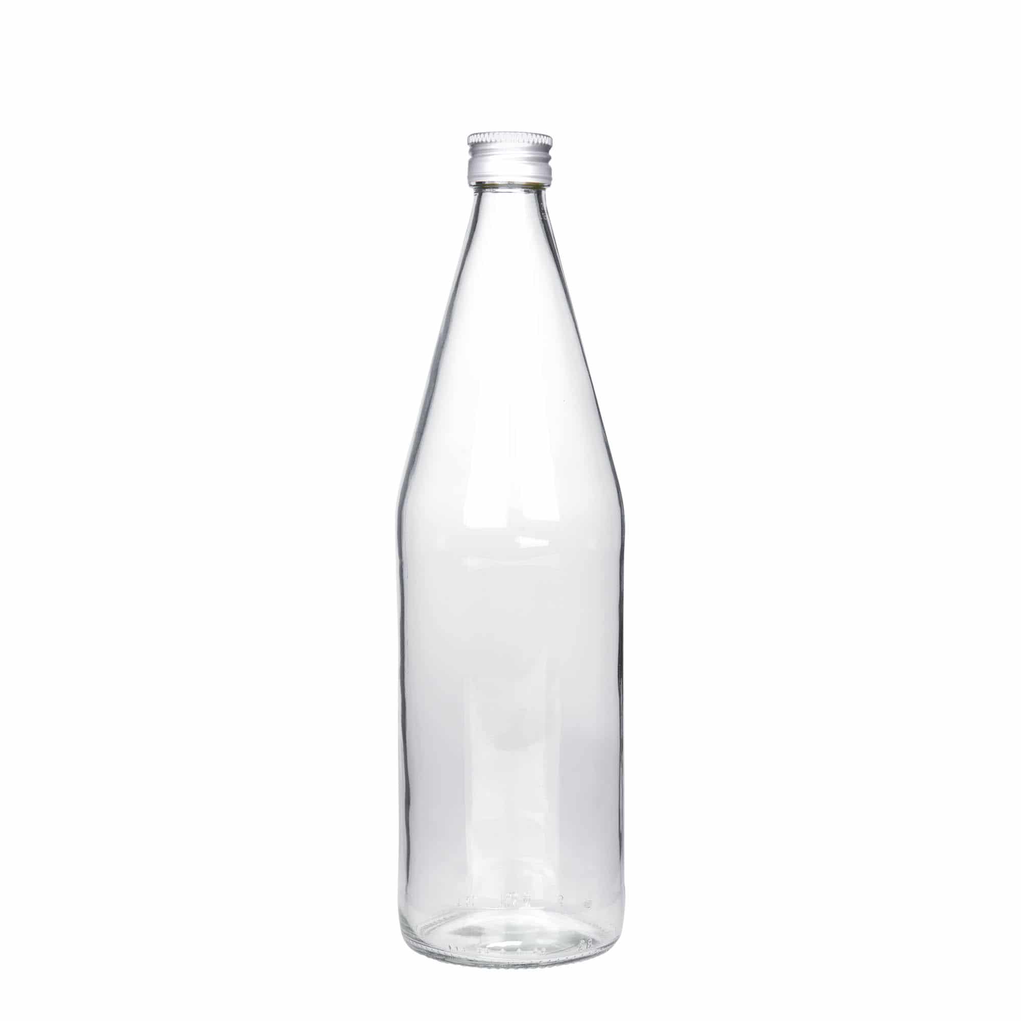 750 ml-es univerzális palack répa alakú, üveg, szájnyílás: PP 28