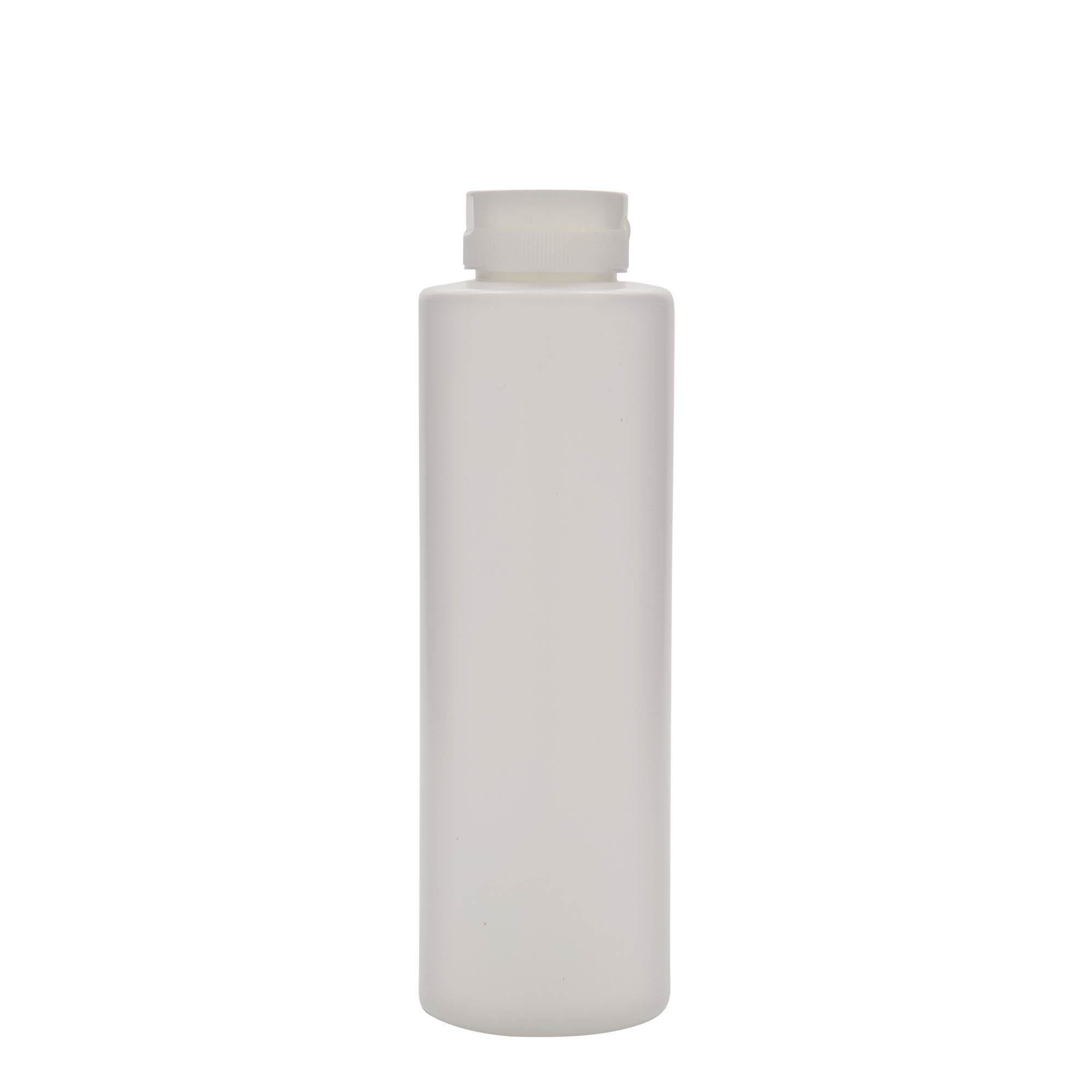 500 ml szószos palack, LDPE műanyag, fehér, nyílás: 38/400 500 ml szószos palack, LDPE műanyag, fehér, nyílás: 38/400