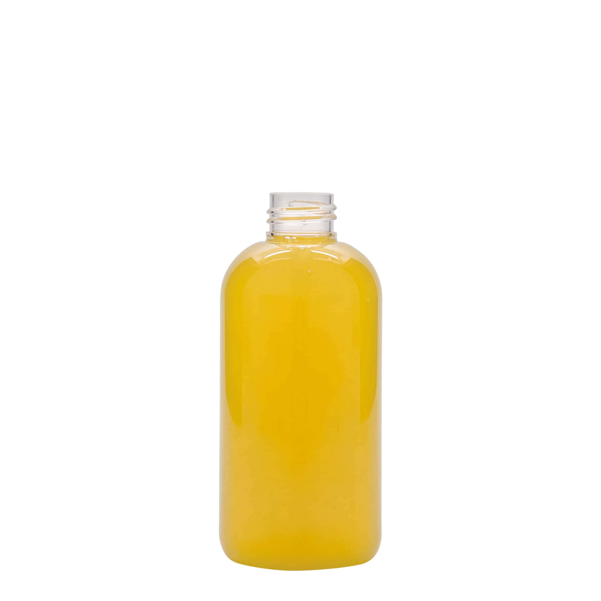 200 ml PET-palack 'Boston', műanyag, nyakméret: 24/410