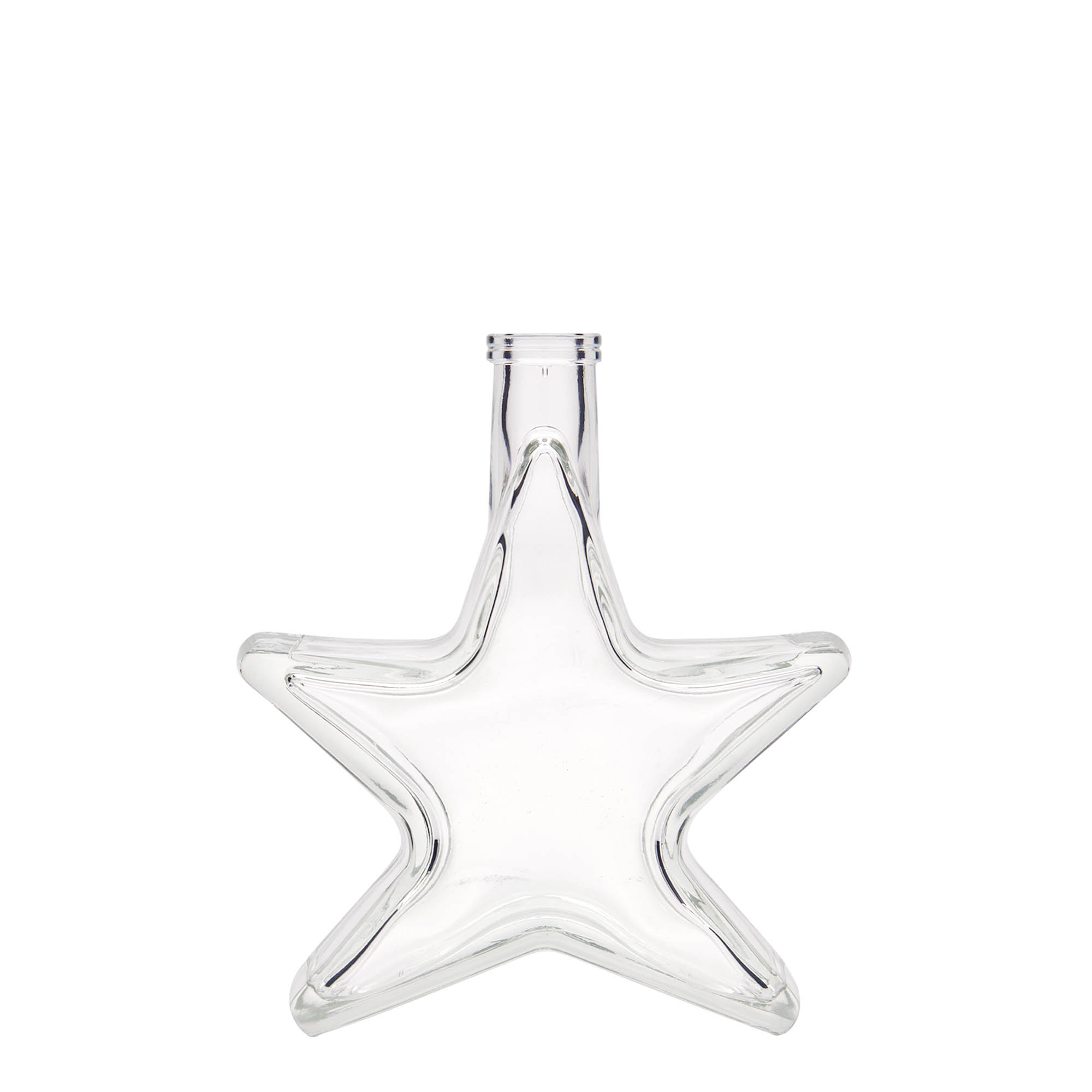 200 ml üveges palack 'Csillag', nyílás: parafa