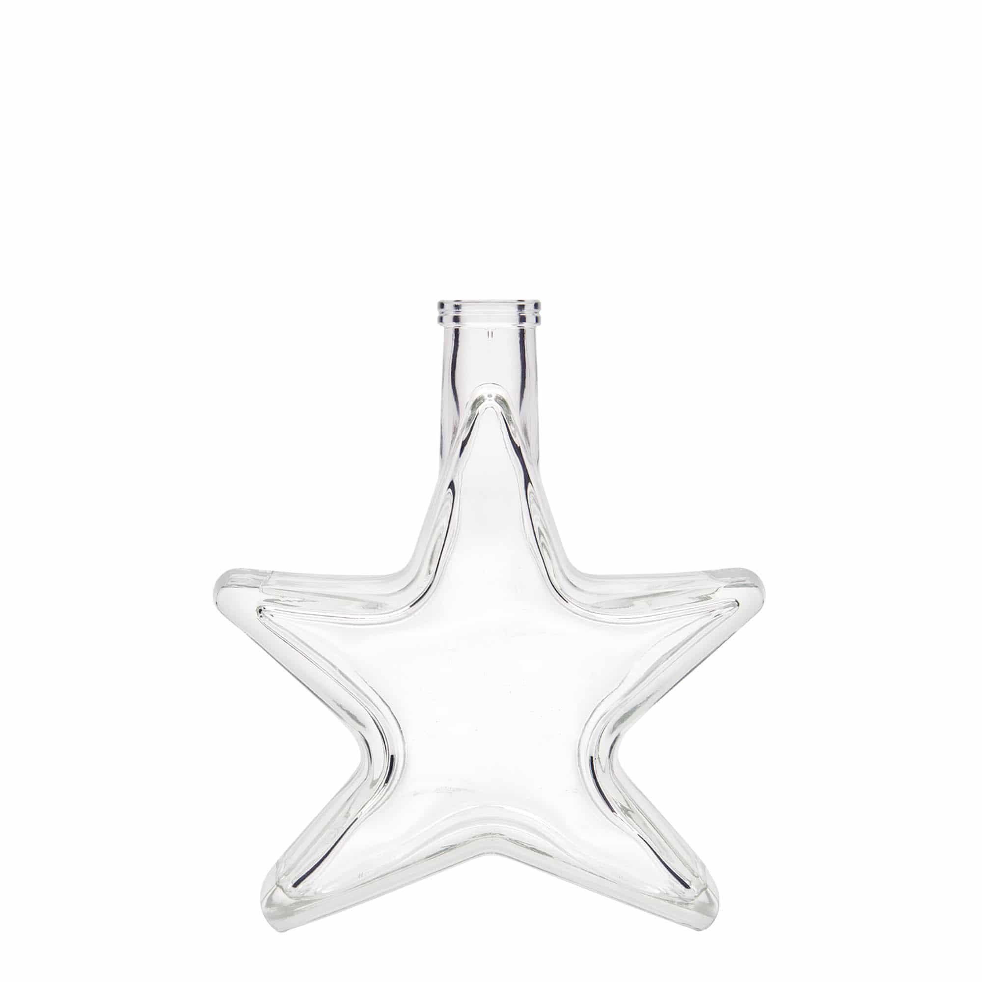 200 ml üveges palack 'Csillag', nyílás: parafa 200 ml üveges palack 'Csillag', nyílás: parafa