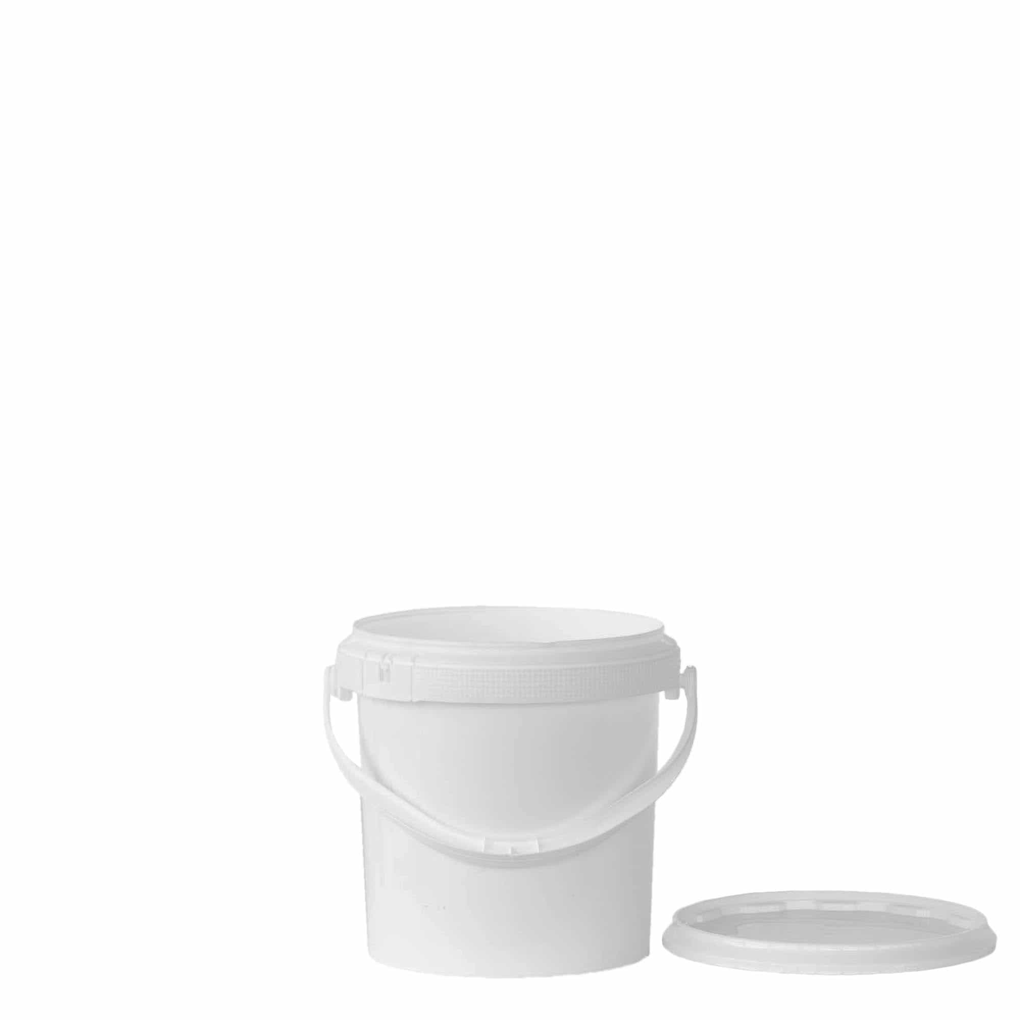 1,8 l vödör, PP műanyag, fehér