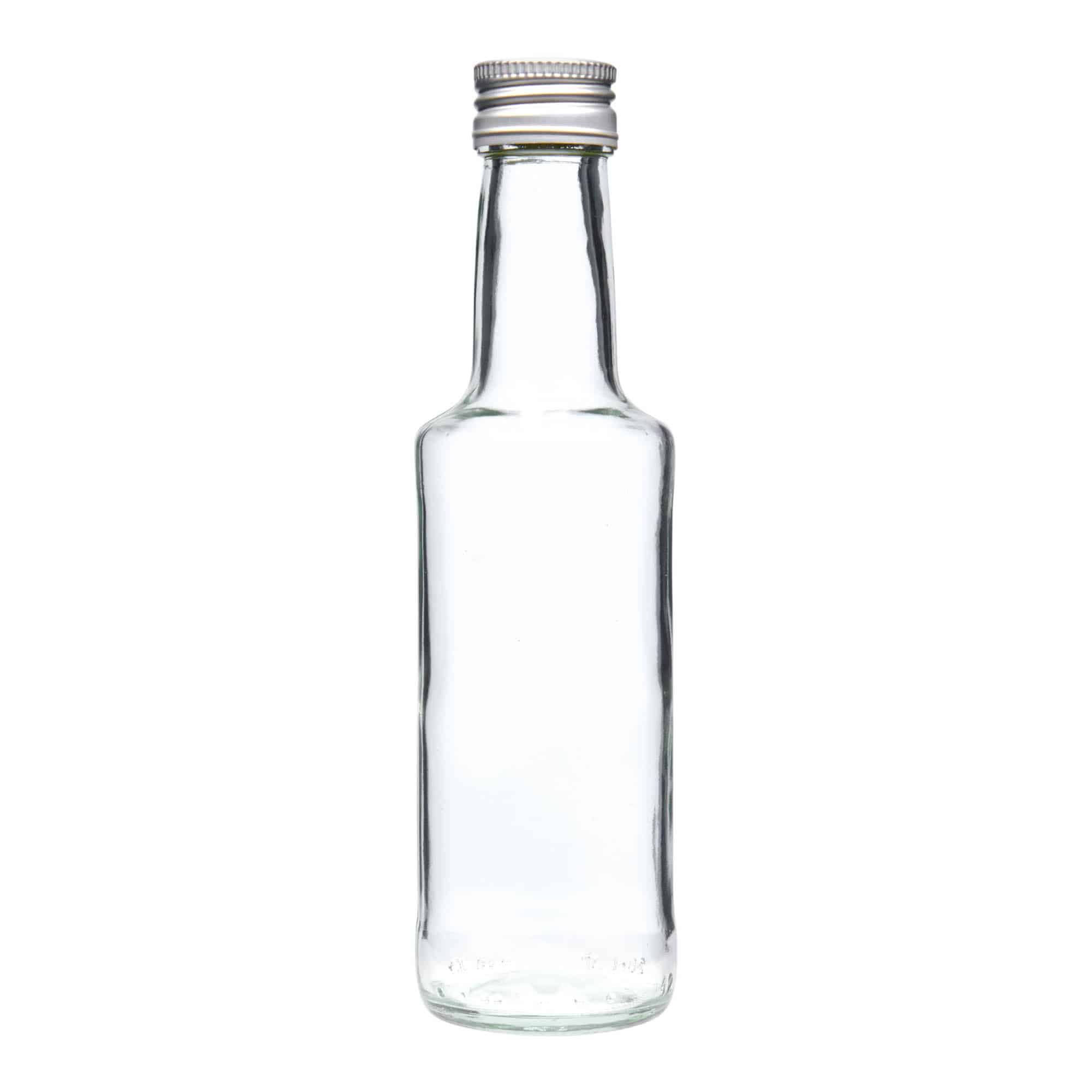 200 ml üvegpalack 'Bernie', nyílás: PP 28