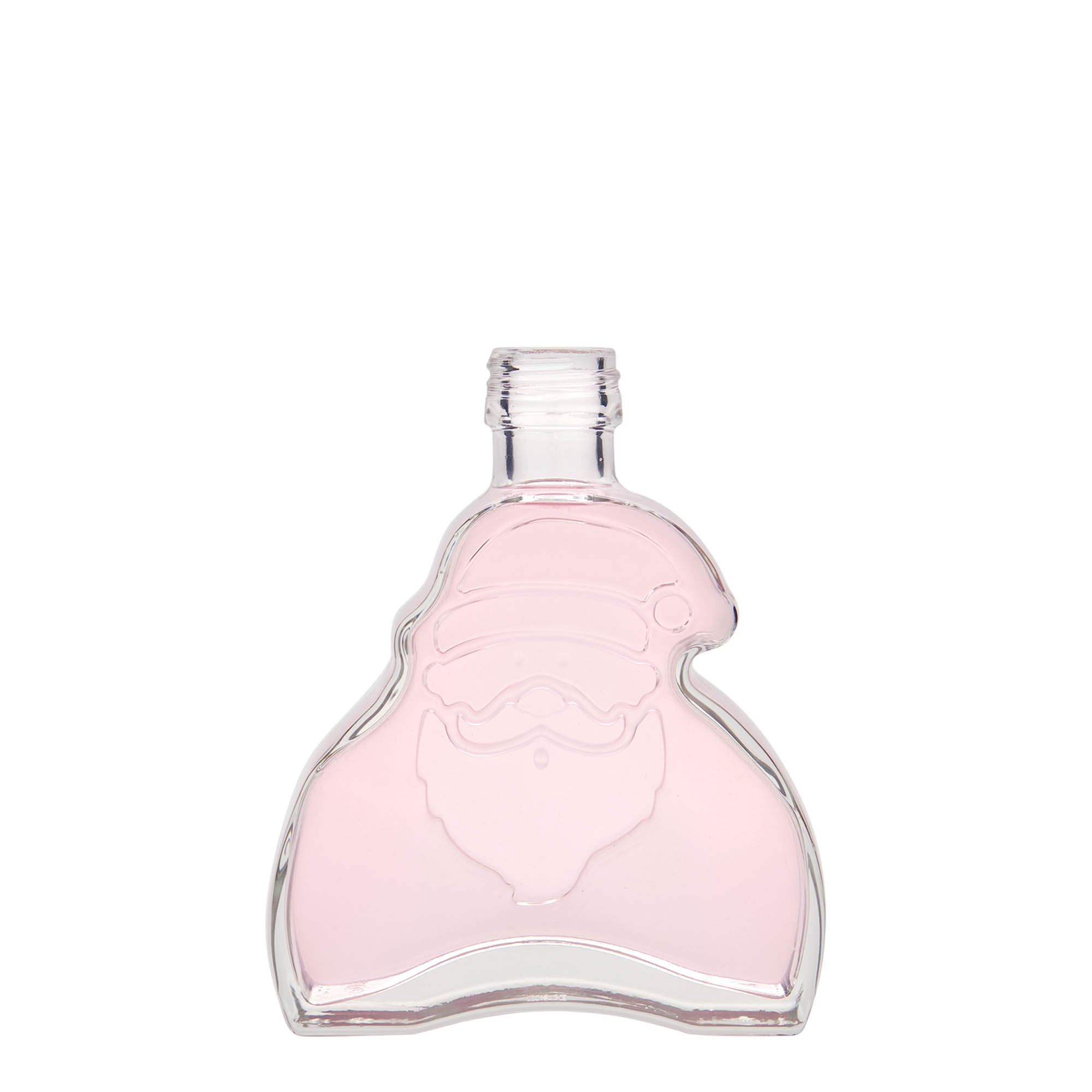 200 ml üvegpalack 'Mikulás', nyílás: PP 28