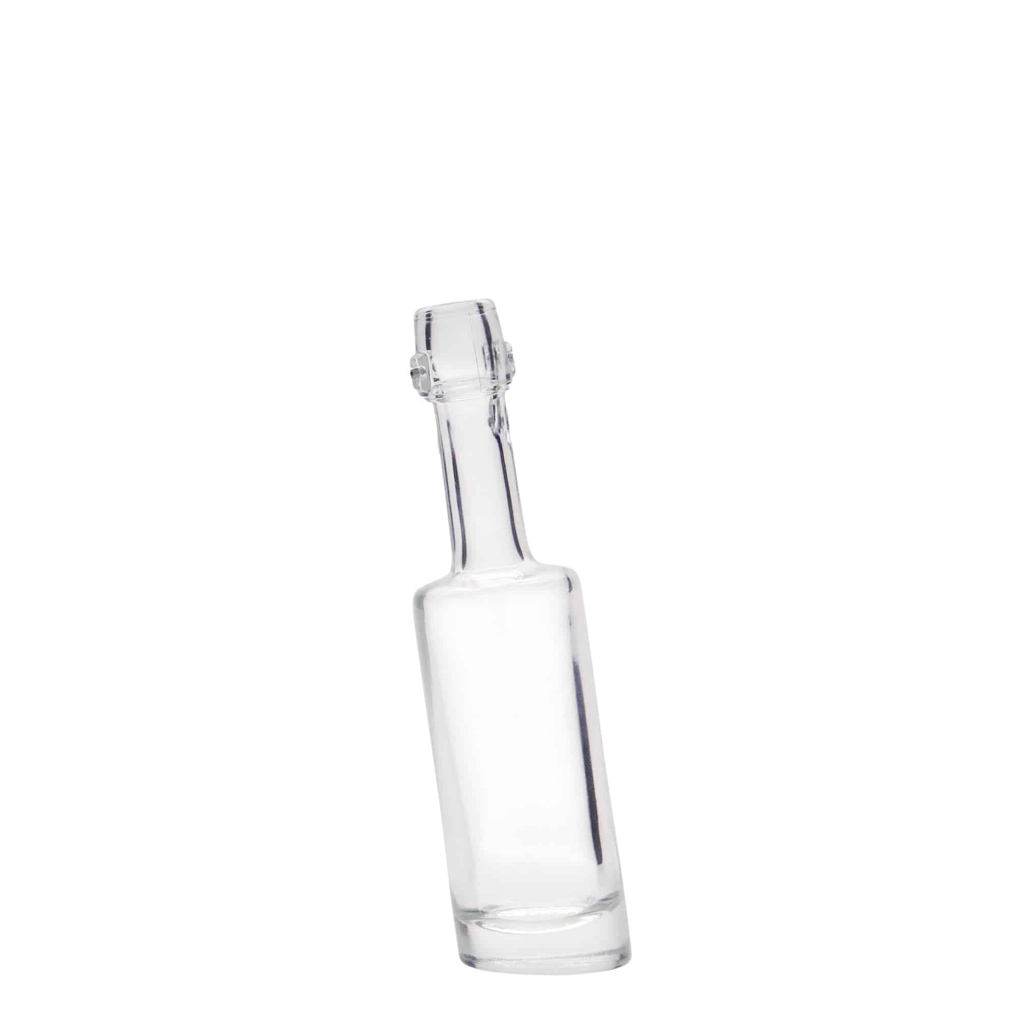 40 ml üvegpalack 'Bounty', nyílás: patentzár