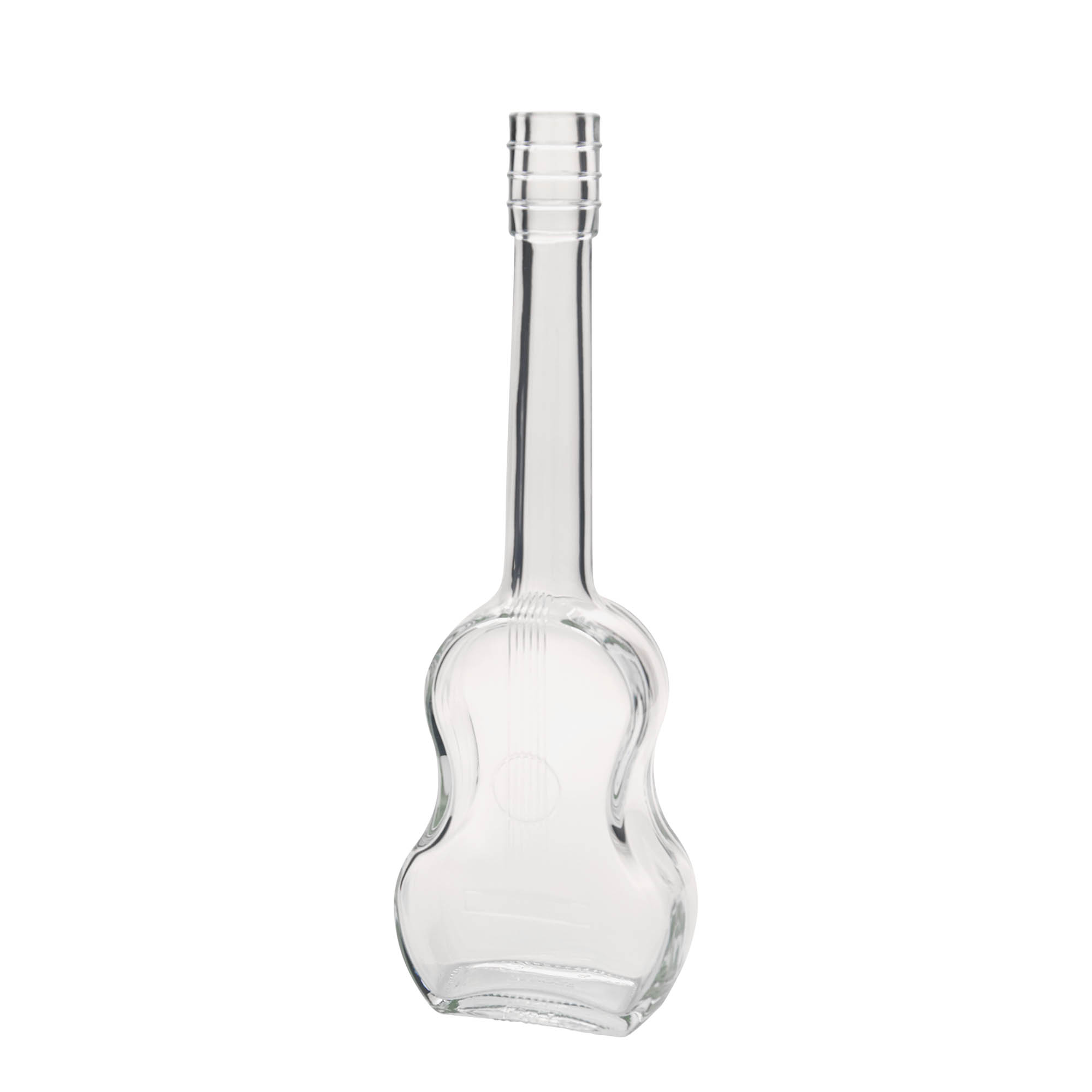 500 ml-es üvegpalack 'Gitarre', szájnyílás: parafadugó