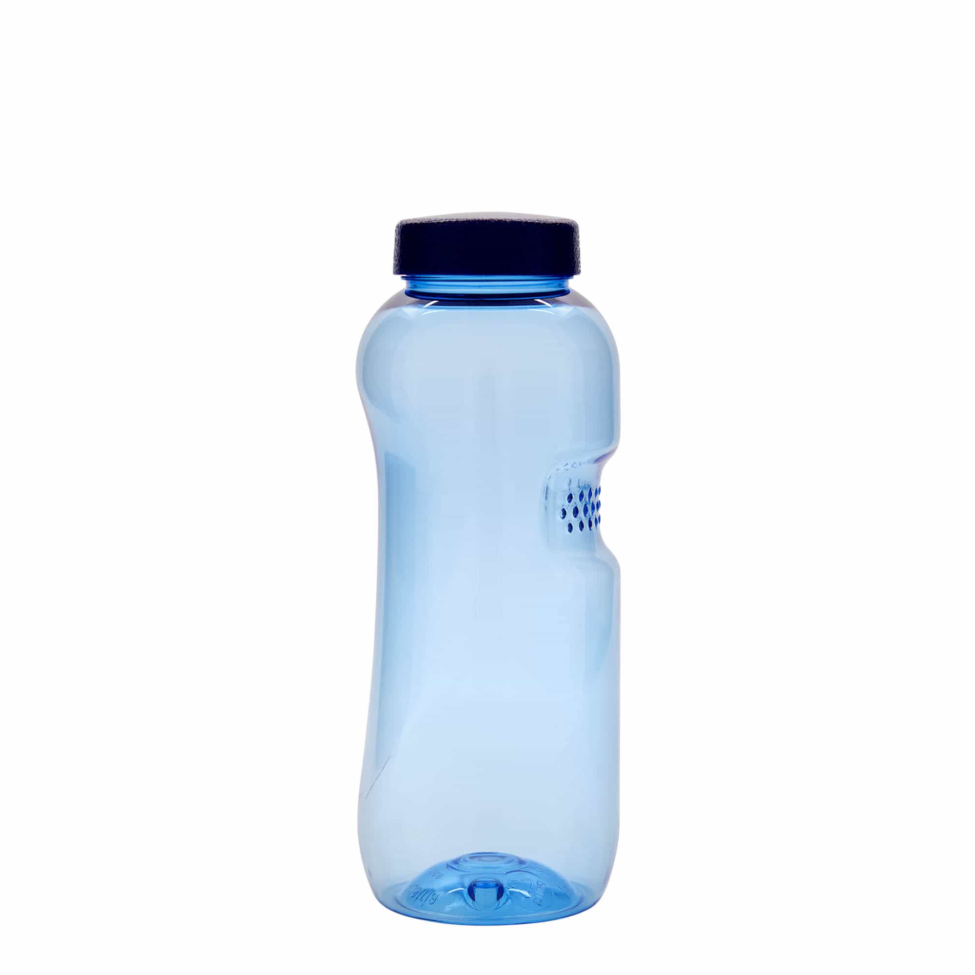 500 ml-es PET-ivópalack 'Kavodrink', műanyag, kék